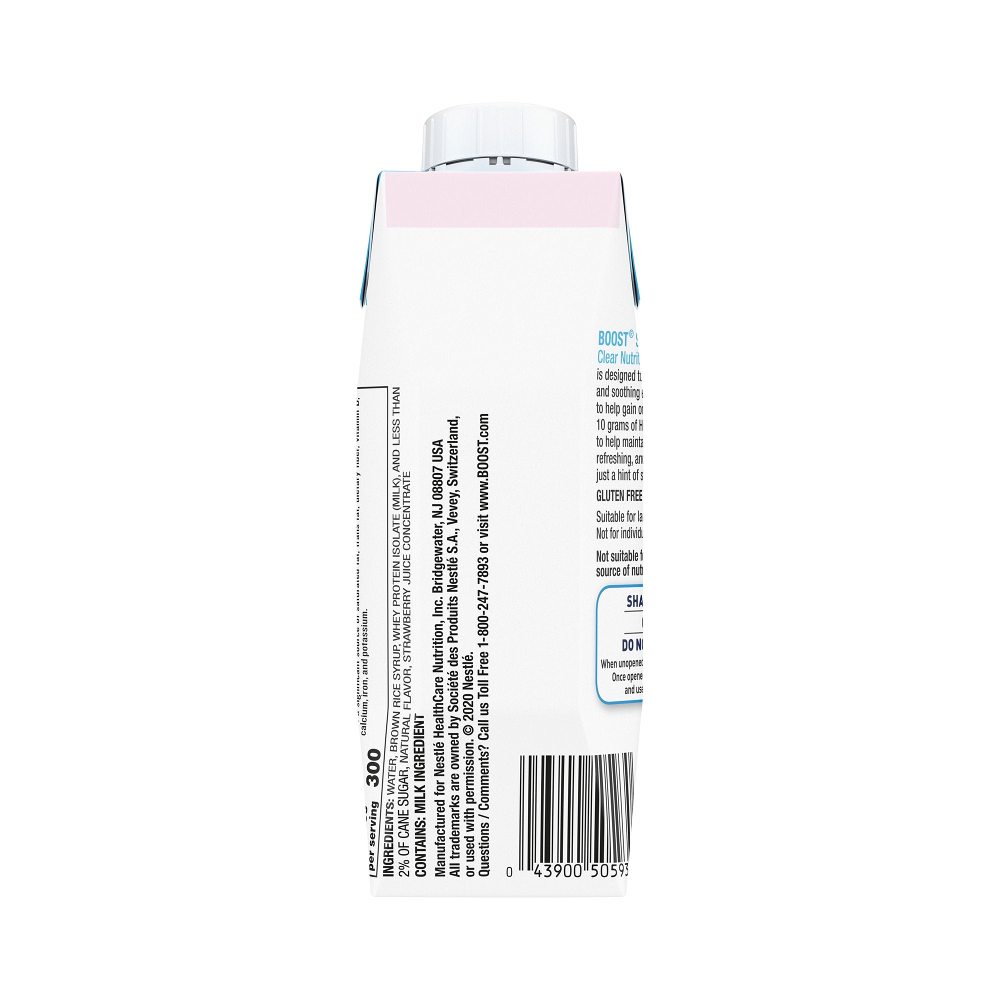 Oral Supplement Boost® Soothe Strawberry Kiwi Flavor Liquid 8 oz. Carton - image 3