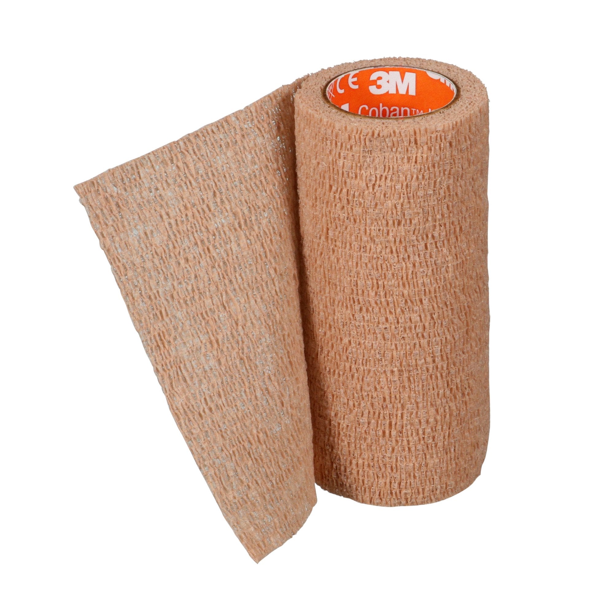 Cohesive Bandage 3M™ Coban™ NL 4 X 58 Inch Self-adherent Closure Tan NonSterile Standard Compression - image 3