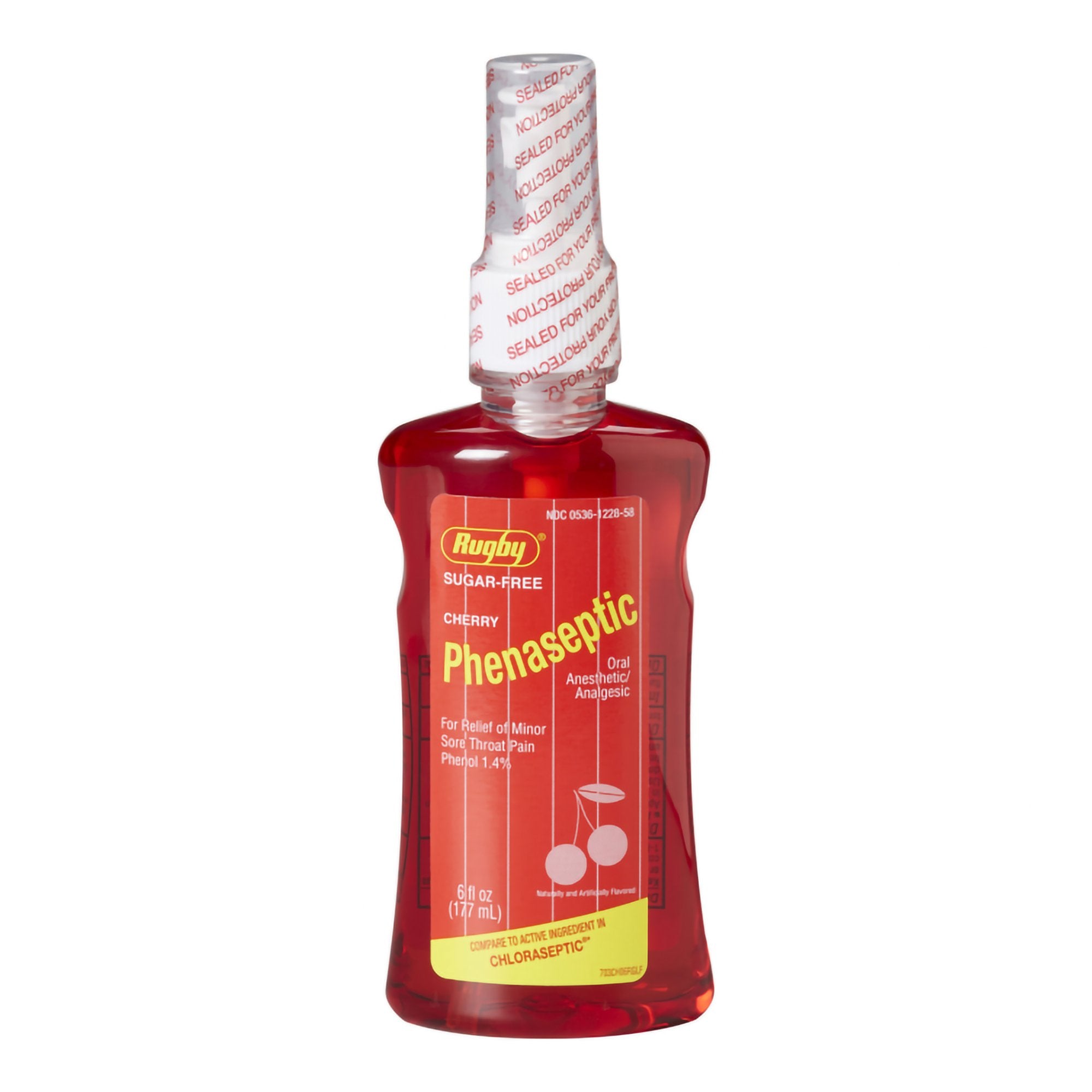 Phenaseptic 1.4% Phenol Sore Throat Relief, Cherry Flavor