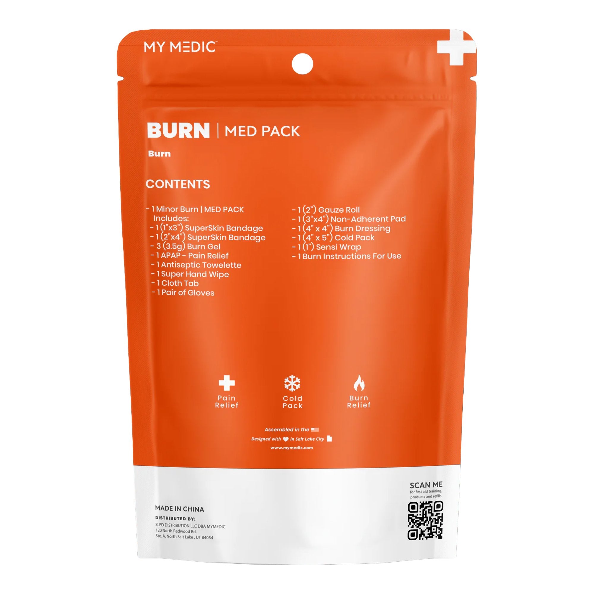 First Aid Medical Pack My Medic™ Burn MED PACK Pouch - image 2