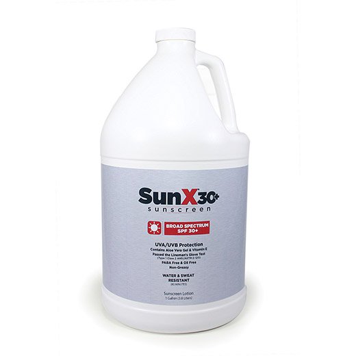 Sunscreen SunX® SPF 30 Lotion 1 gal. Jug