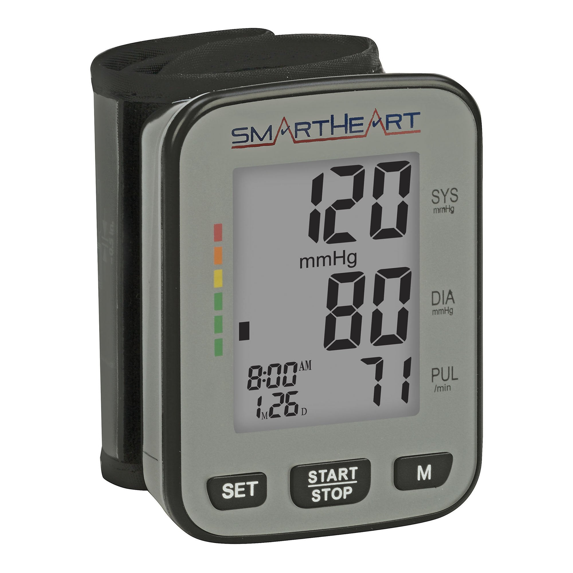 Home Automatic Digital Blood Pressure Monitor Smartheart Adult Cuff Nylon Cuff 13.5 to 21.5 cm Talking Model - image 3