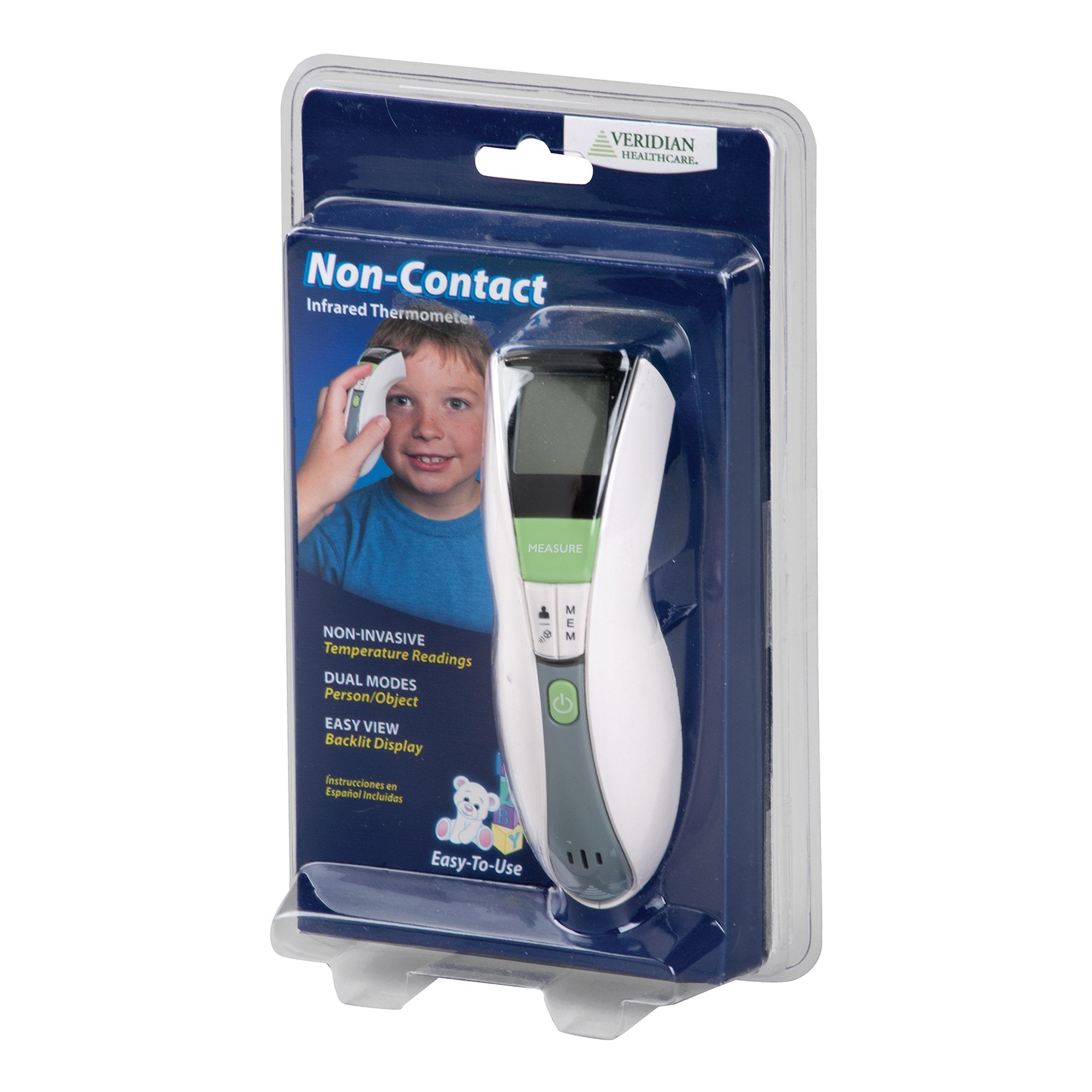 Non-Contact Skin Surface Thermometer Veridian Infrared Skin Probe Handheld - image 8