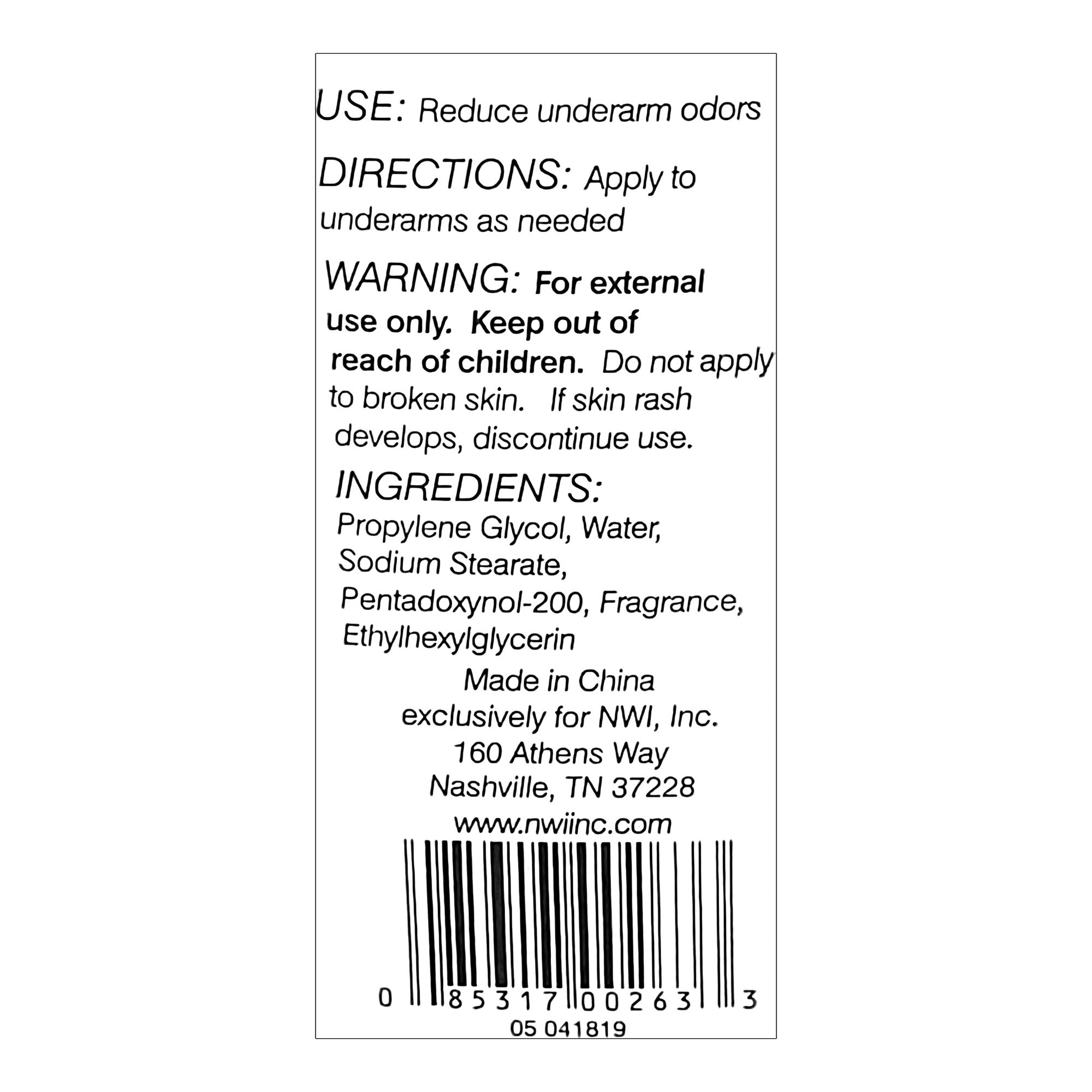 Deodorant Freshscent™ Solid 1.6 oz. Scented - image 3