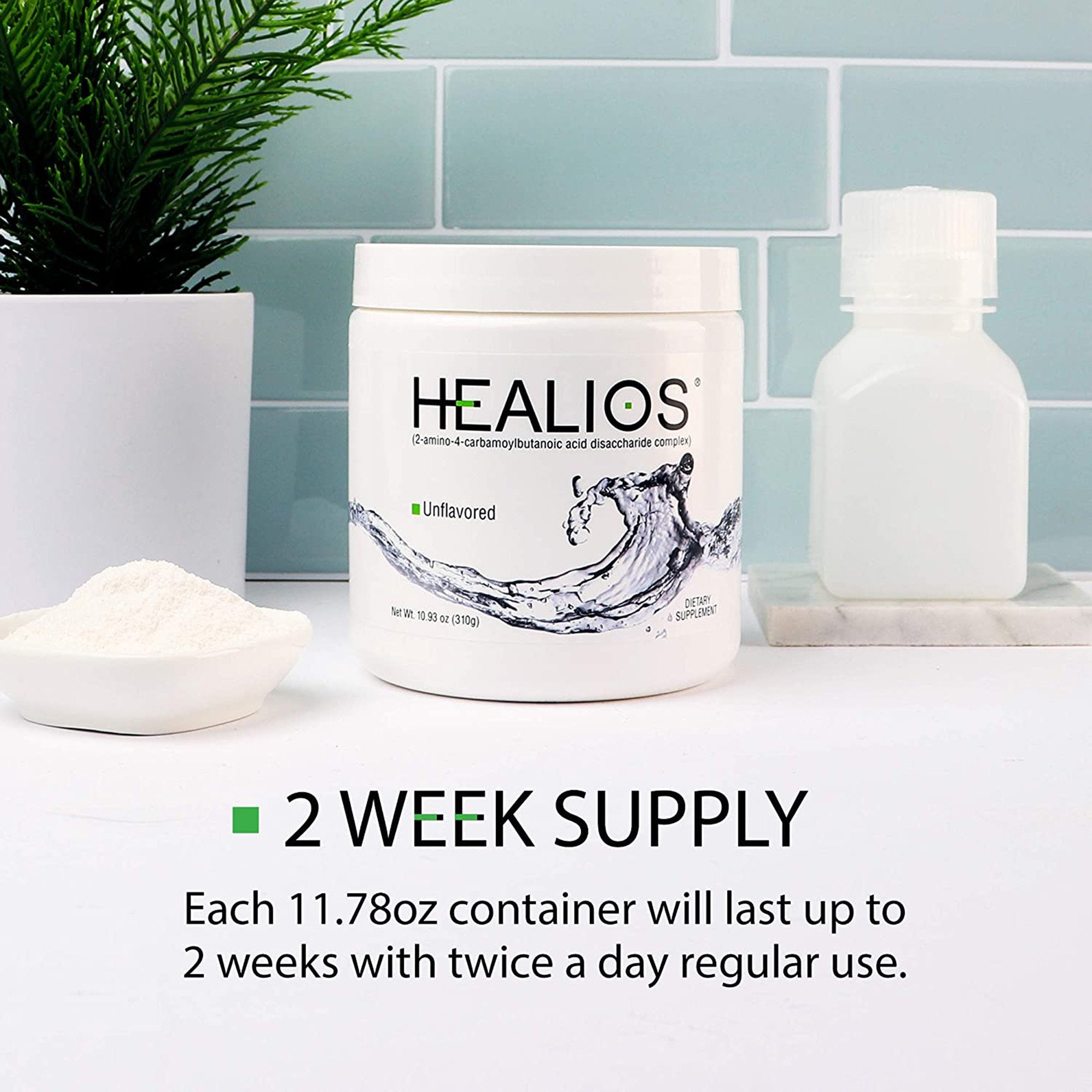 Oral Supplement Healios® Unflavored Powder 10.93 oz. Jar - image 8