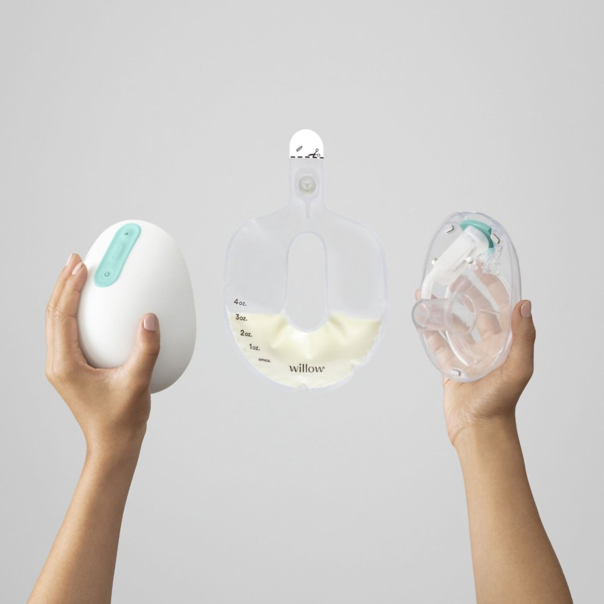 Breast Milk Storage Bag Willow® 3.0 4 oz. Plastic Clear - image 4