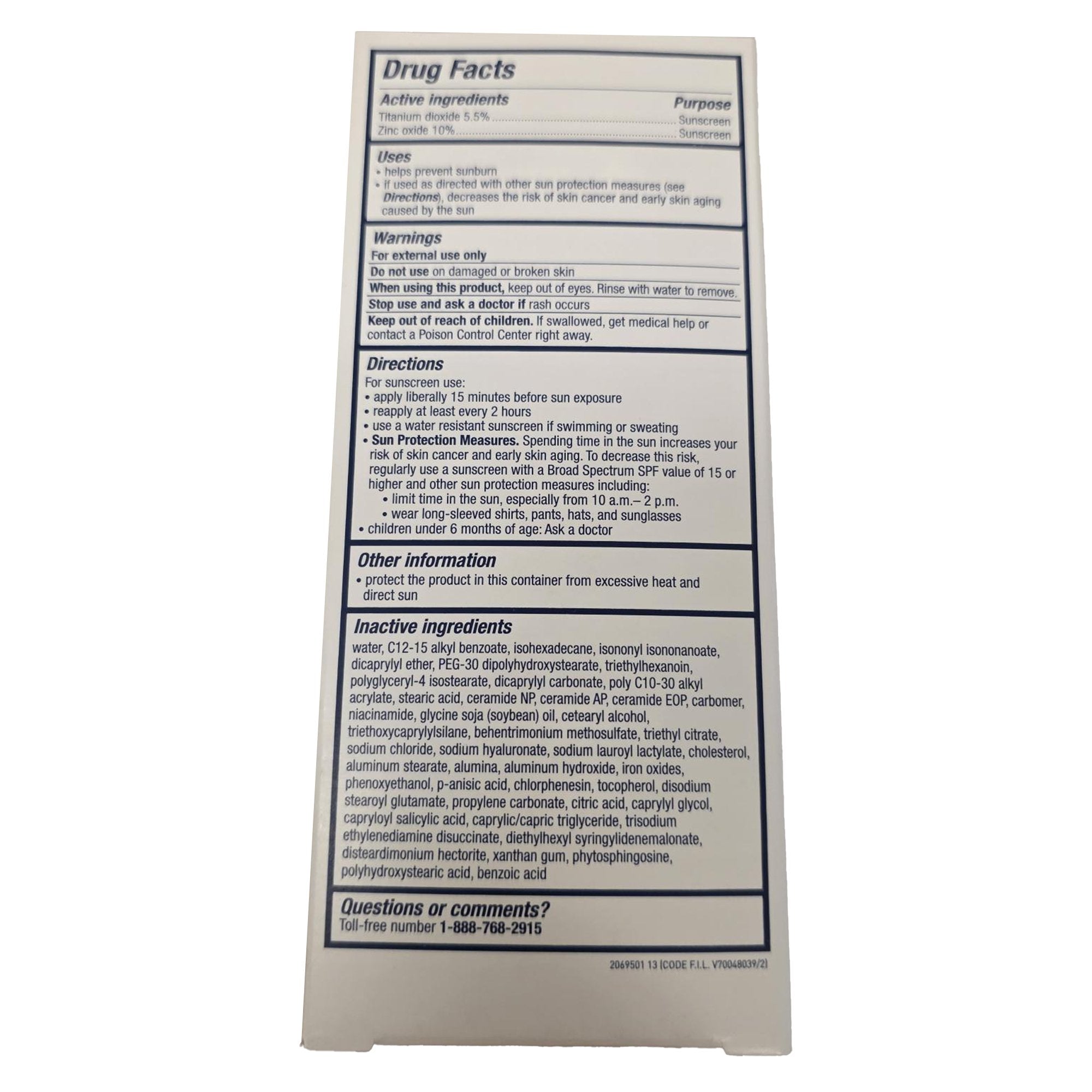 Sunscreen CeraVe® Hydrating Mineral Sunscreen Medium Sheer Tint SPF30 Lotion 1.7 oz. Tube - image 4