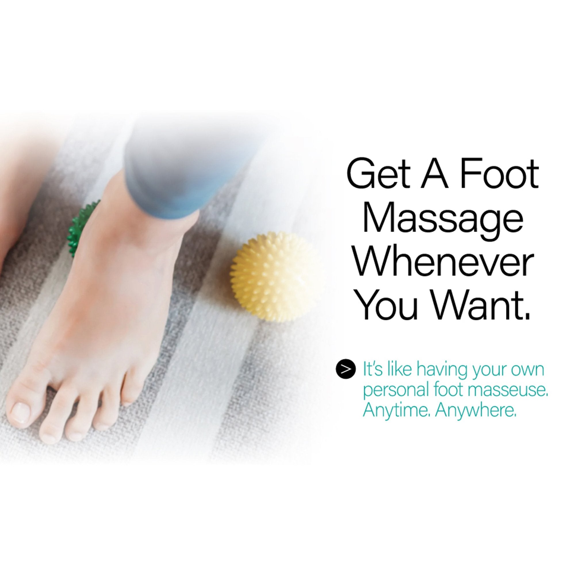 Acupressure Foot Massager Kanjo 2-1/2 Inch Diameter / 2-3/4 Inch Diameter - image 8