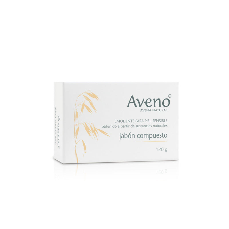 Aveno Soap (120 Gr / 4.06Oz) - Natural Oat Extract, Non-Irritating, Hypoallergenic, Moisturizing & Fragrance-Free