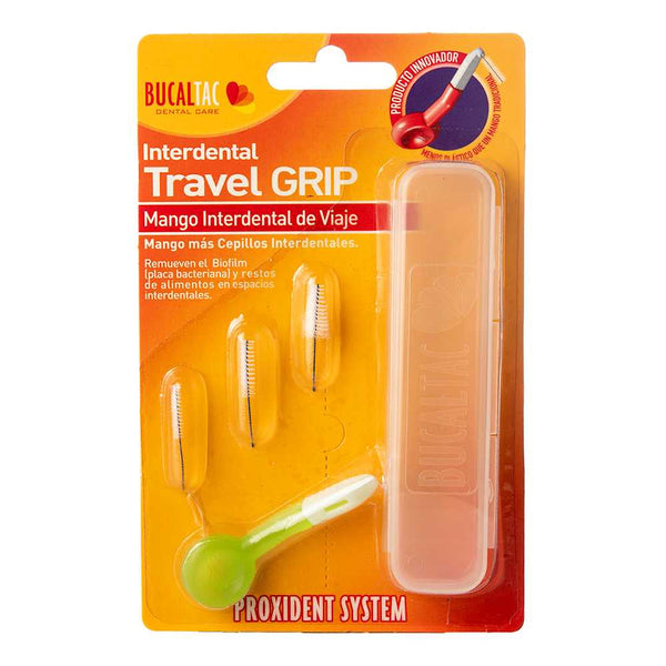 Bucal Tac Interdental Travel Kit for an Ergonomic, Customized Cleaning Experience On-the-Go