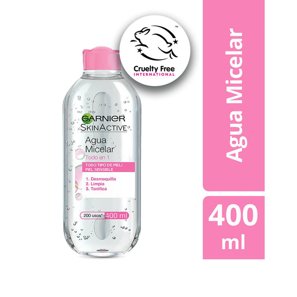 Garnier Skin Active Micellar Water All-in-1 - 400ml / 13.52fl oz - Fragrance-Free for All Skin Types