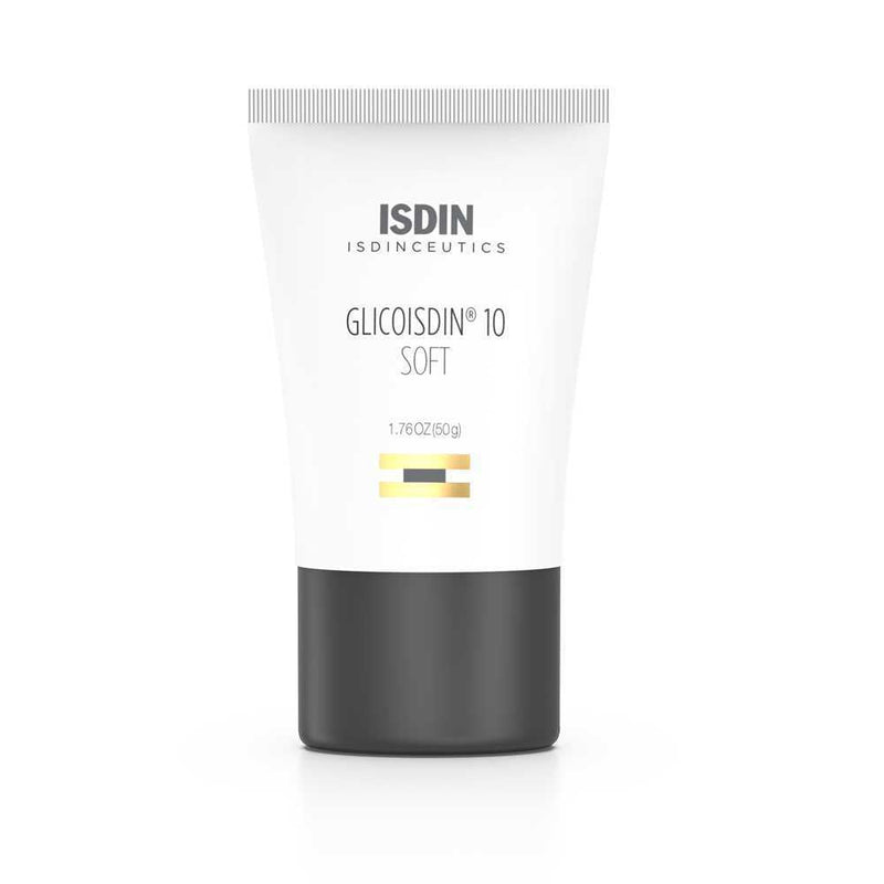 ISDIN Facial Glycoisdin Gel 10% (50ml/1.69Fl Oz): Dermatologist-Tested, Non-Comedogenic, Hypoallergenic Gel for Exfoliation & Anti-Aging.