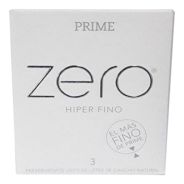 Prime Zero Hyper Fine Condoms for Maximum Pleasure and Comfort 3-Unit Packs