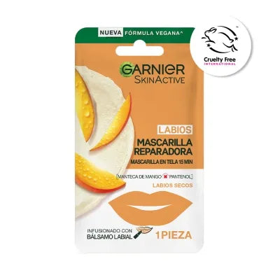 Garnier Mango Skinactive Lip Mask x5gr - Repair & Hydrate Lips in 15 mins!