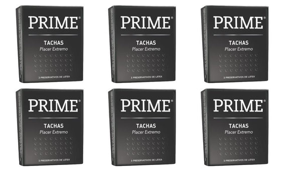 Prime 52mm Latex Condoms w/Circular Stud-Shaped Grooves, Strict Quality Controls