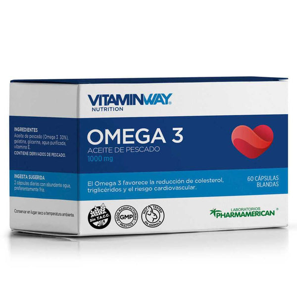 Vitamin Way Omega Supplement 3 ‚60 Tablets Ea.