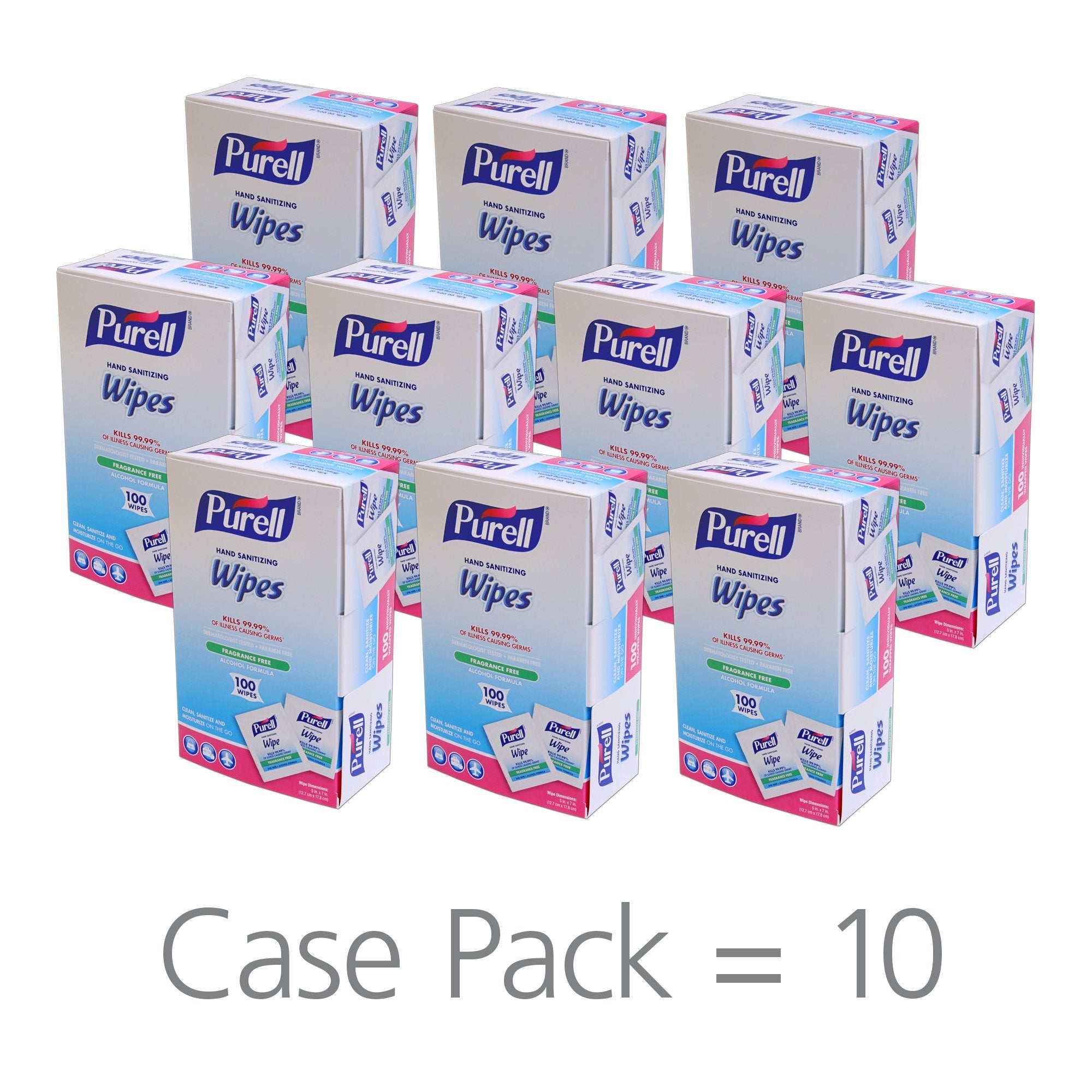 Hand Sanitizing Wipe Purell® 100 Count Ethyl Alcohol Wipe Individual Packet - image 8