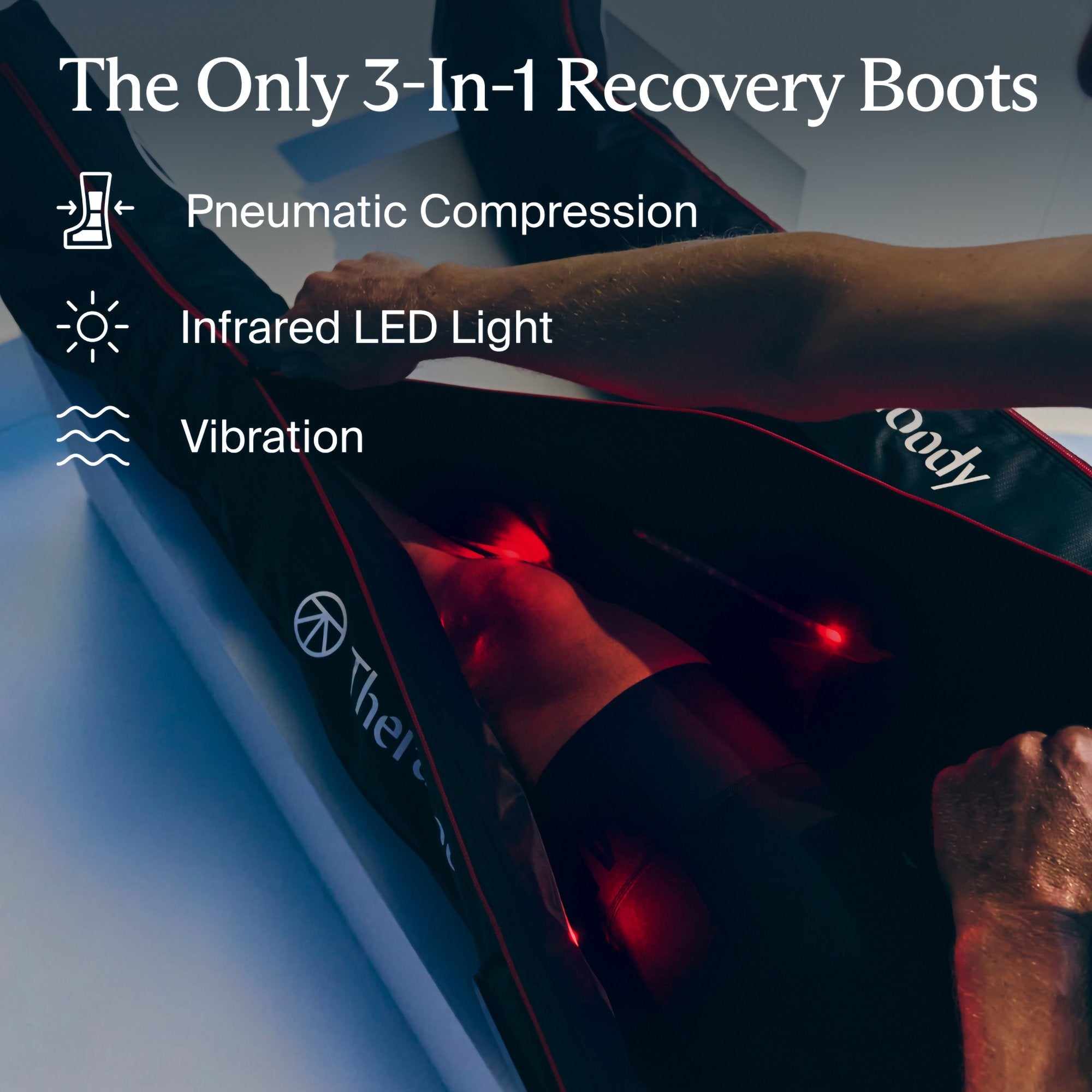 Compression Massage Garment & Control Unit RecoveryAir PRO JetBoots Long Outseam: 35-1/2 to 41 Inch / Thigh Circumference: Up to 31-29/32 Inch - image 6