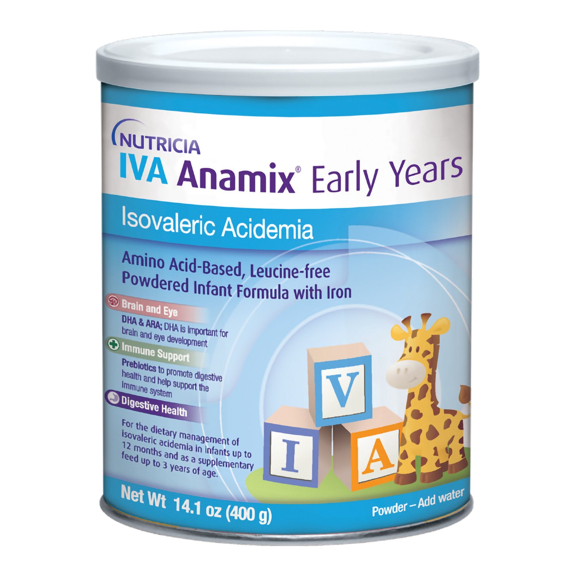IVA Anamix® Early Years Amino Acid–Based, Leucine-Free Infant Formula with Iron