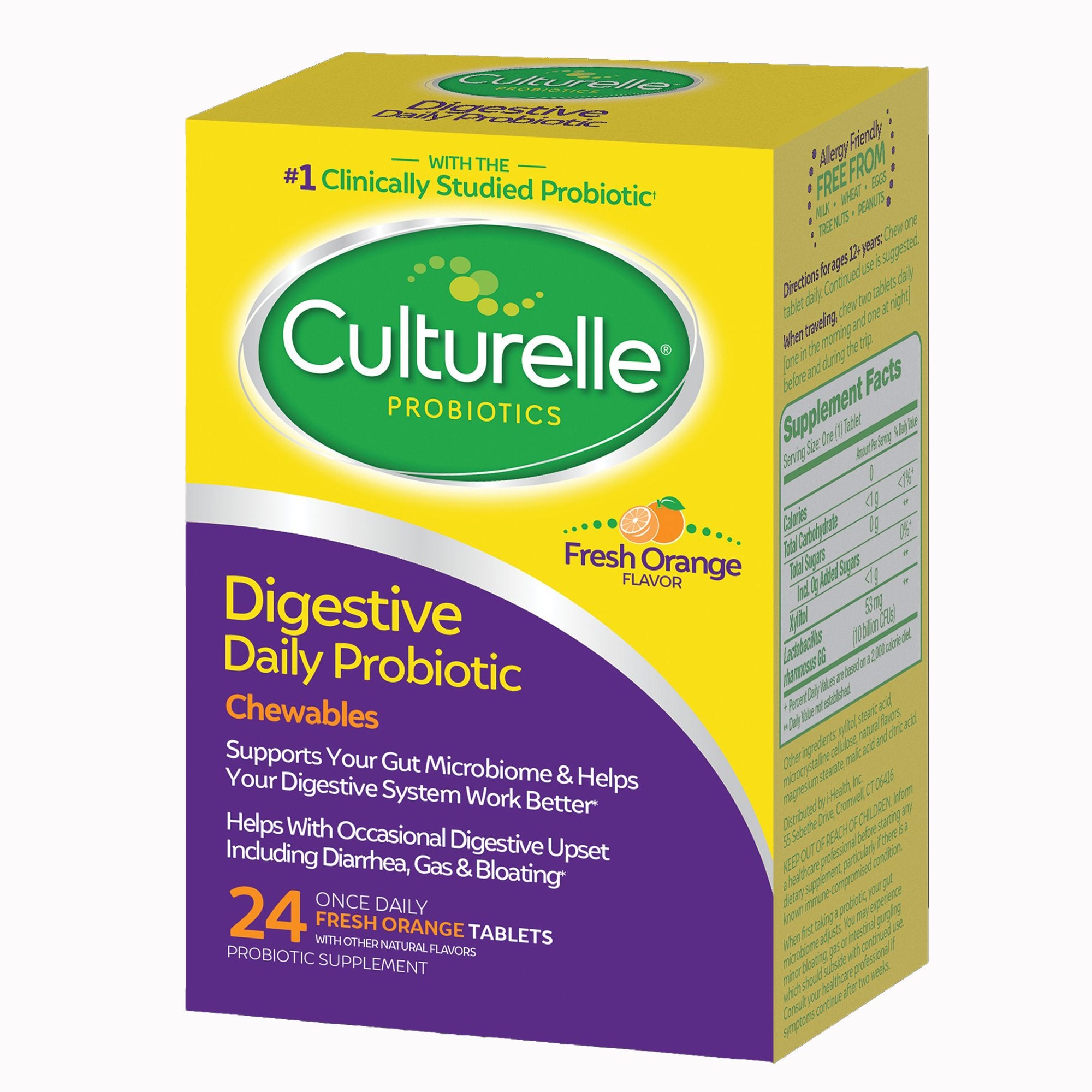 Probiotic Dietary Supplement Culturelle® 24 per Box Chewable Tablet - image 3