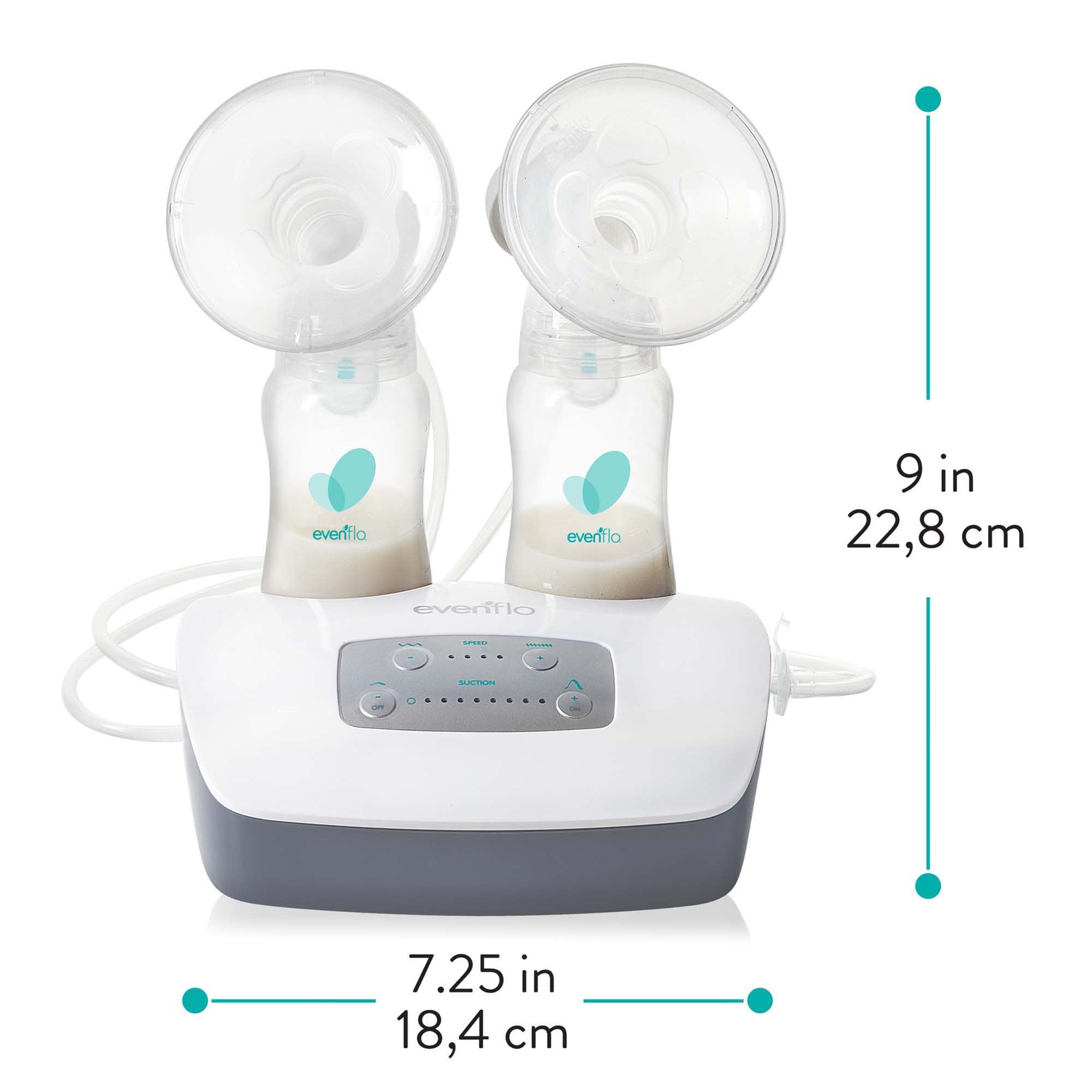 Double Electric Breast Pump Evenflo Advanced - image 5