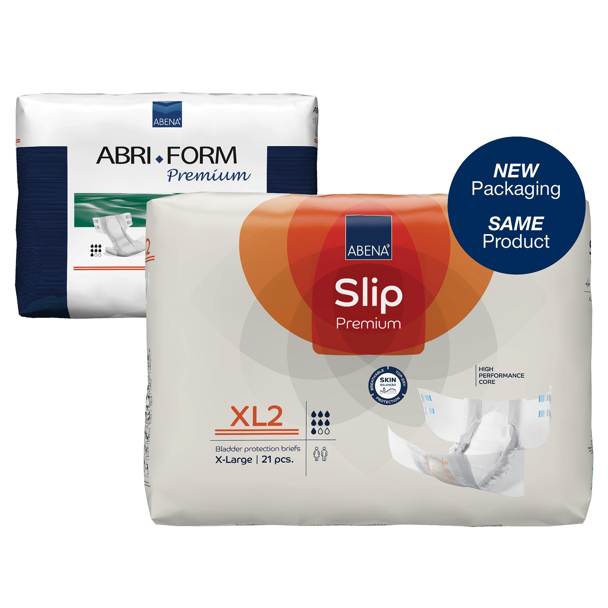 Incontinence Brief Abena® Slip Premium XL2 Adult X-Large Unisex Disposable Heavy Absorbency - image 2