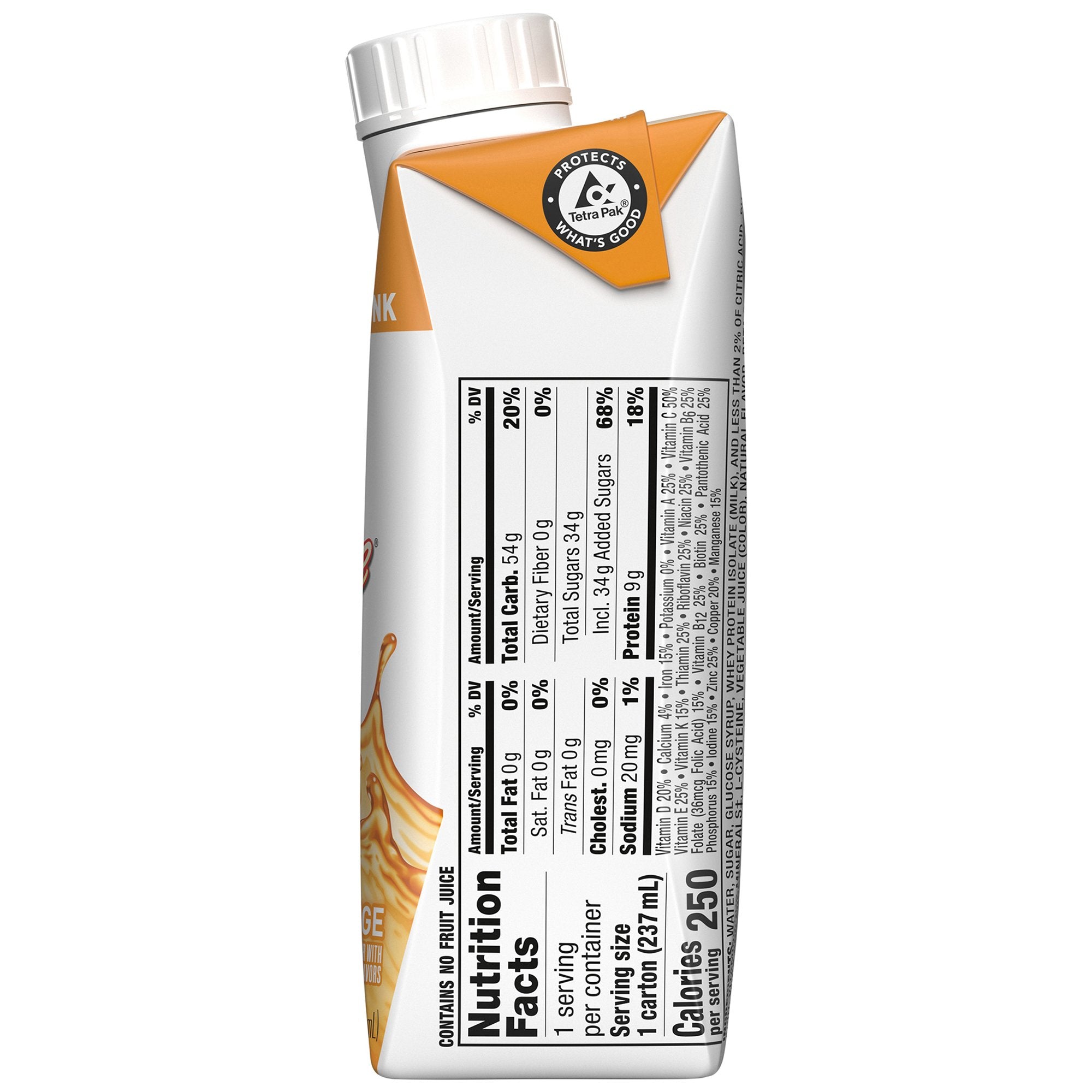 Oral Supplement Boost Breeze® Orange Flavor Liquid 8 oz. Carton - image 3
