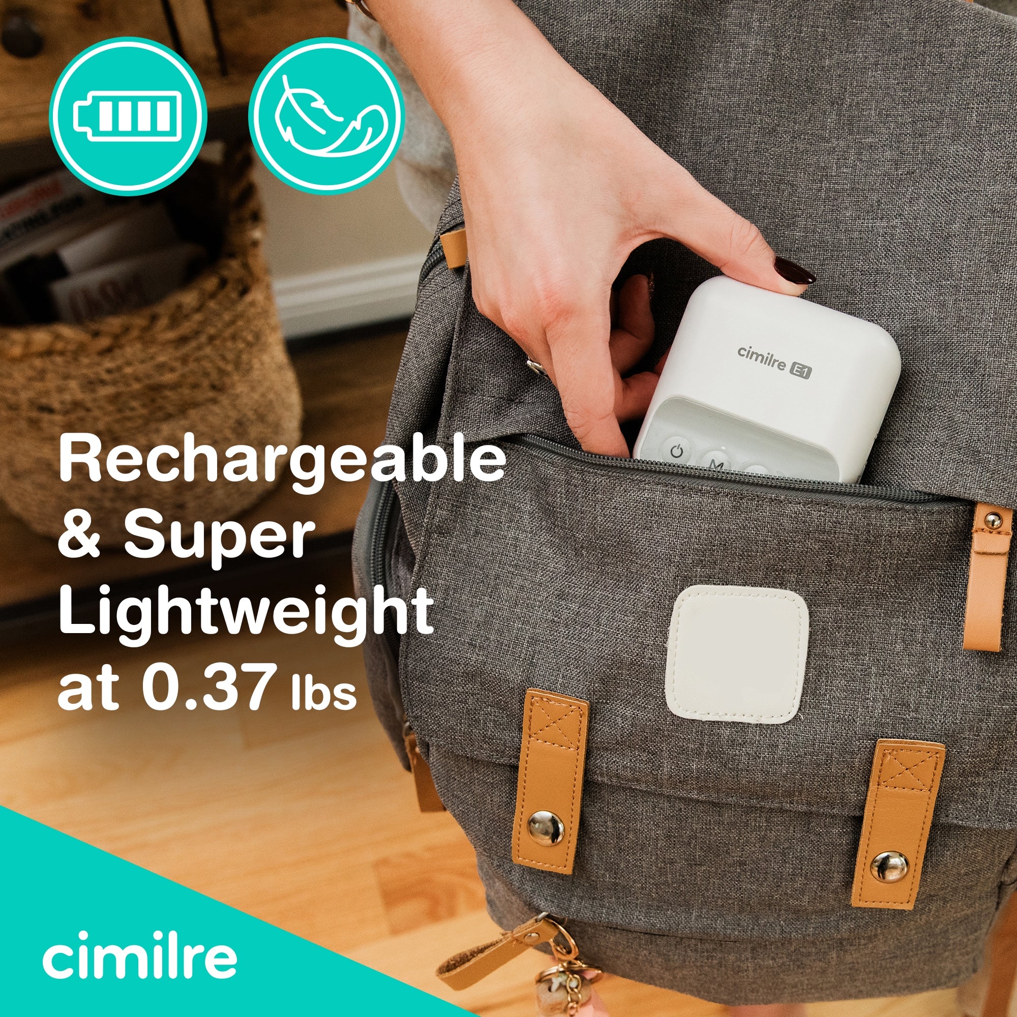 Double Electric Breast Pump Kit Cimilre® E1 - image 9