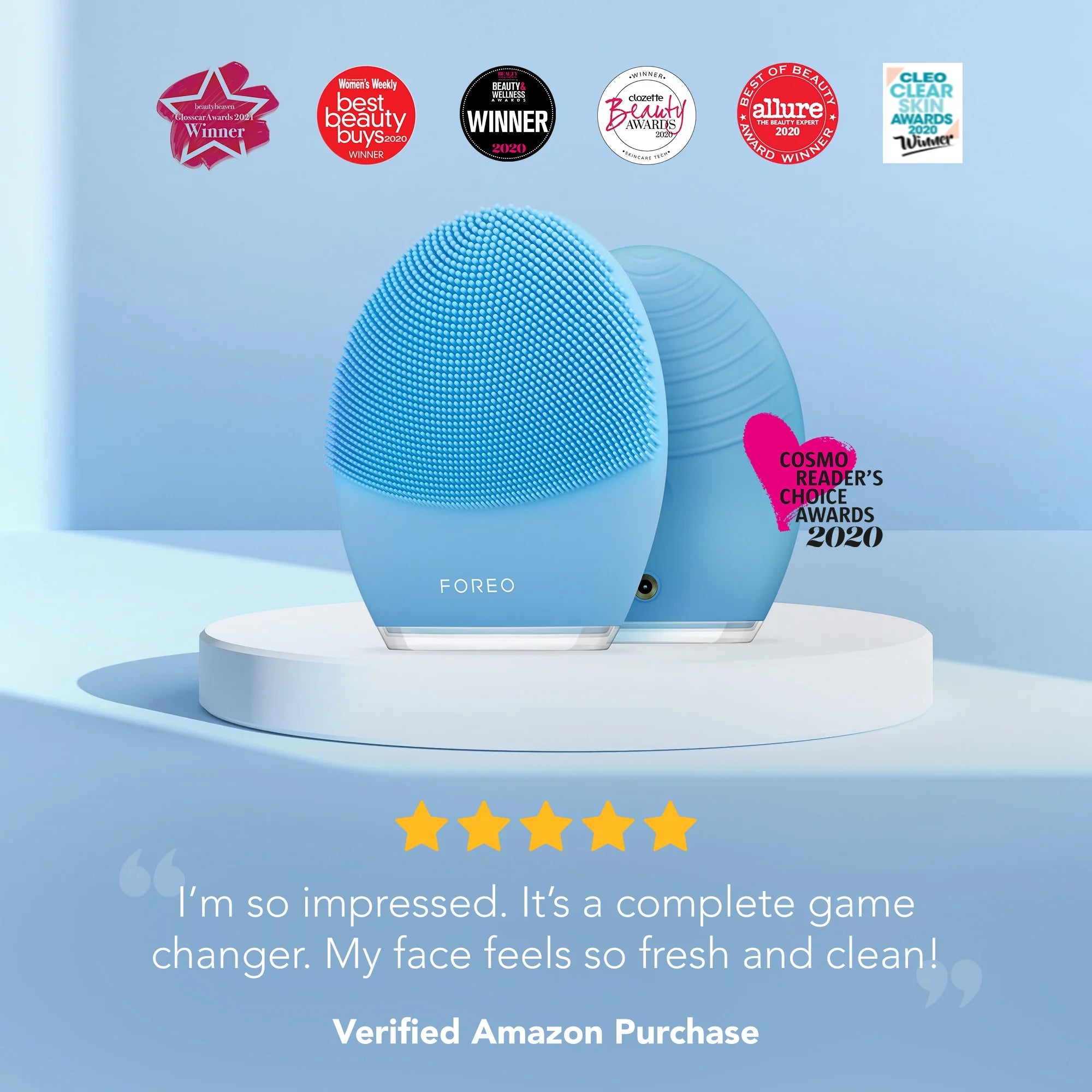 LUNA 3 Smart Facial Cleansing & Firming Massage for Combination Skin