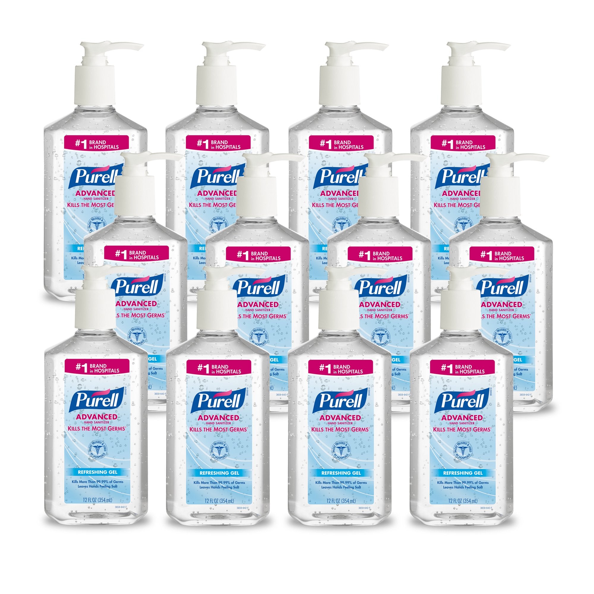 Hand Sanitizer Purell® Advanced 12 oz. Ethyl Alcohol Gel Pump Bottle - image 6
