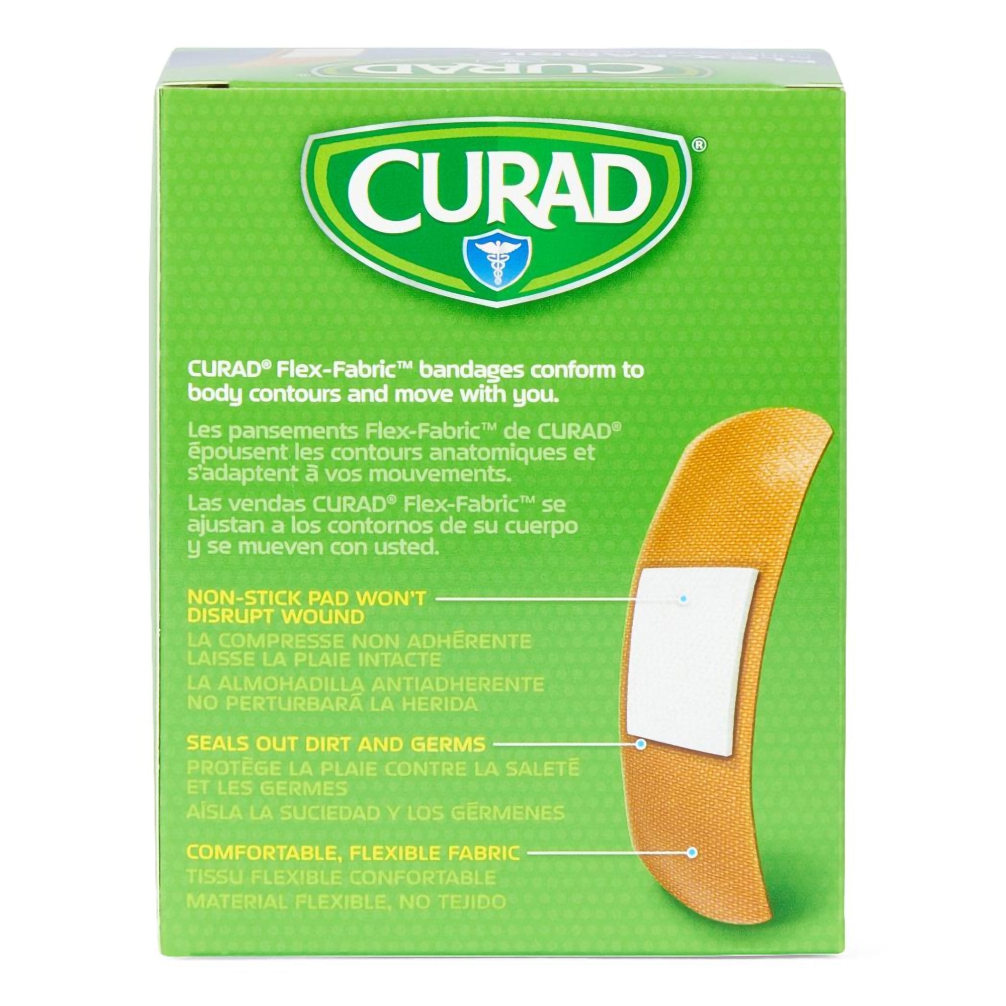 Adhesive Strip Comfort Cloth® Fabric Tan 1 X 3 Inch Sterile - image 5