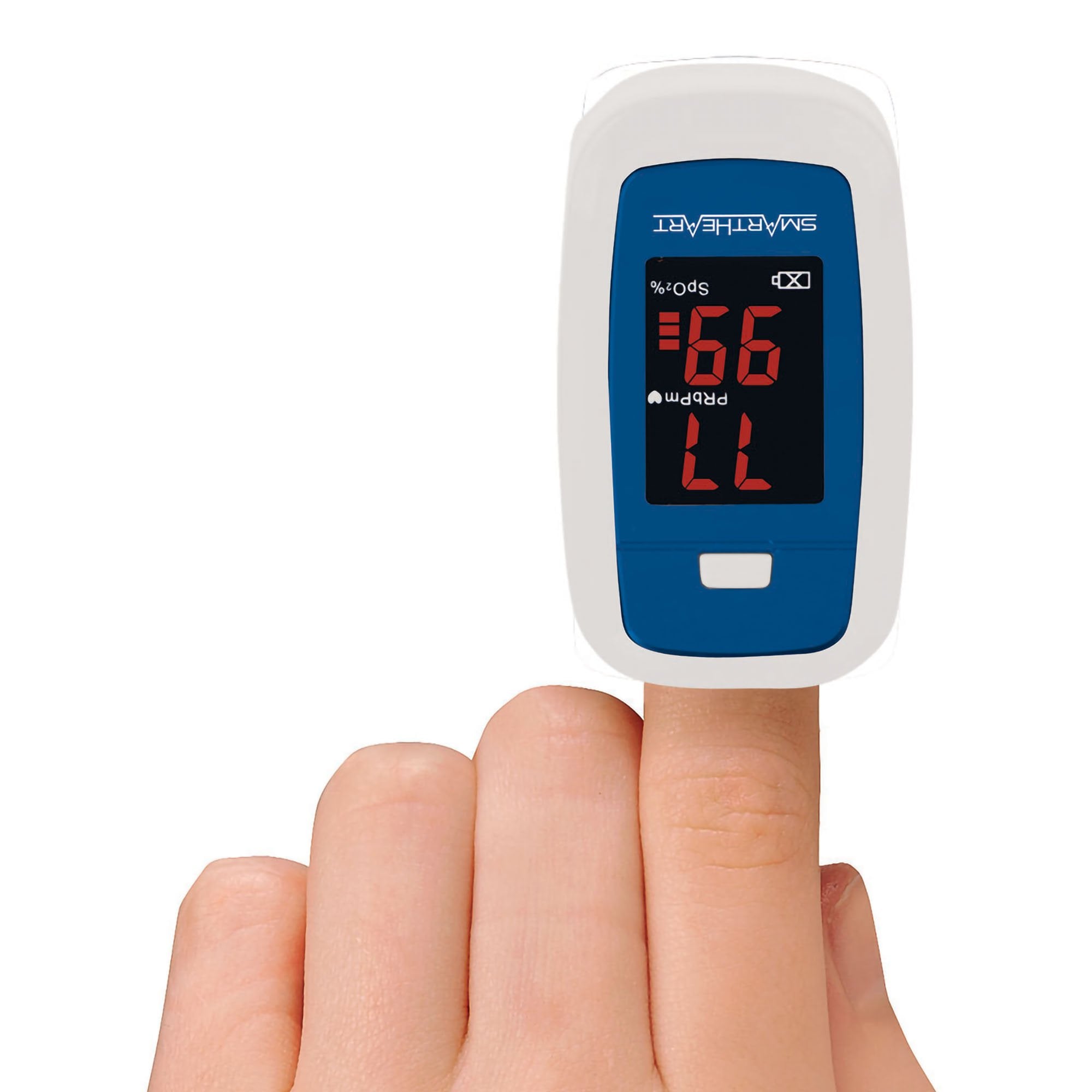 Fingertip Pulse Oximeter SmartHeart™ Adult Battery Operated LCD Display - image 6