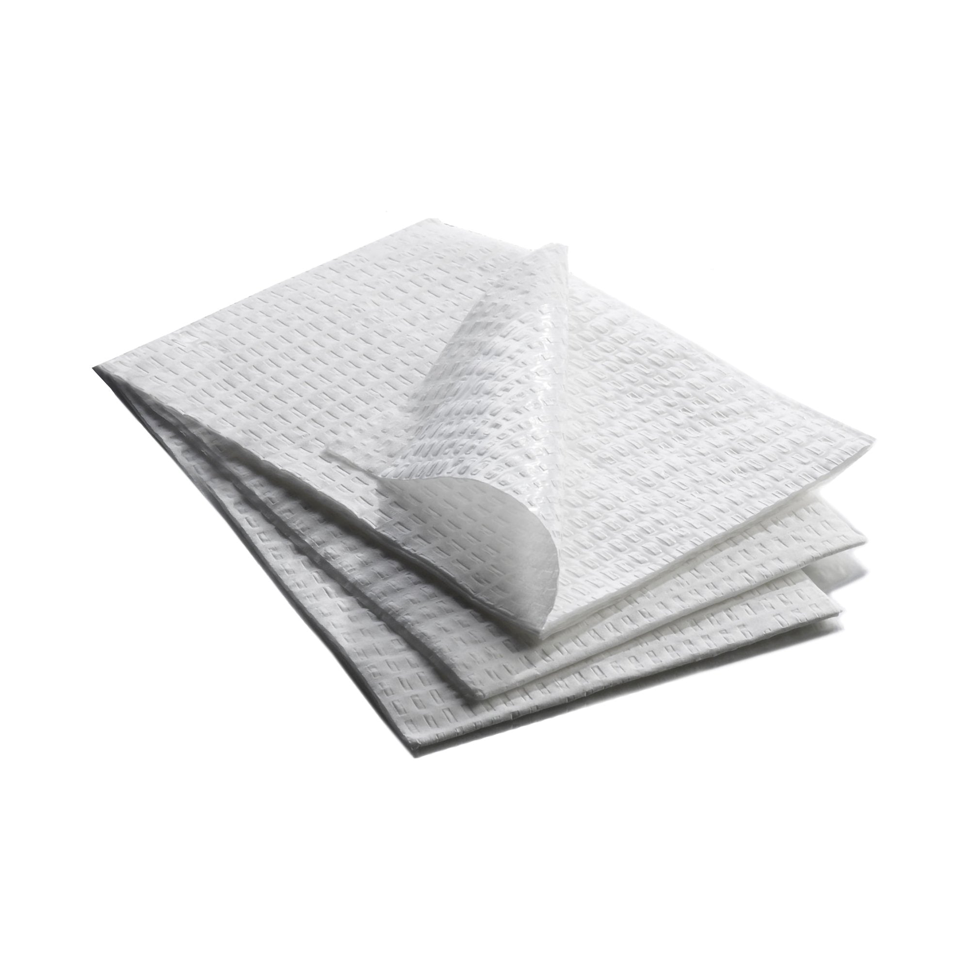 McKesson White Dental Bib, 13-1/2 x 18 Inch (500 Units)