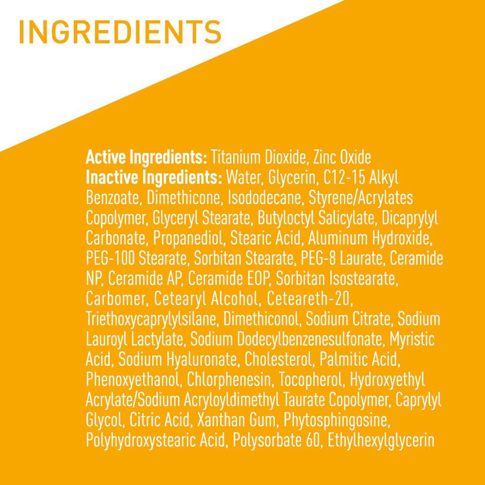 Sunscreen CeraVe® Hydrating Mineral Sunscreen SPF 50 Lotion 5 oz. Tube - image 3