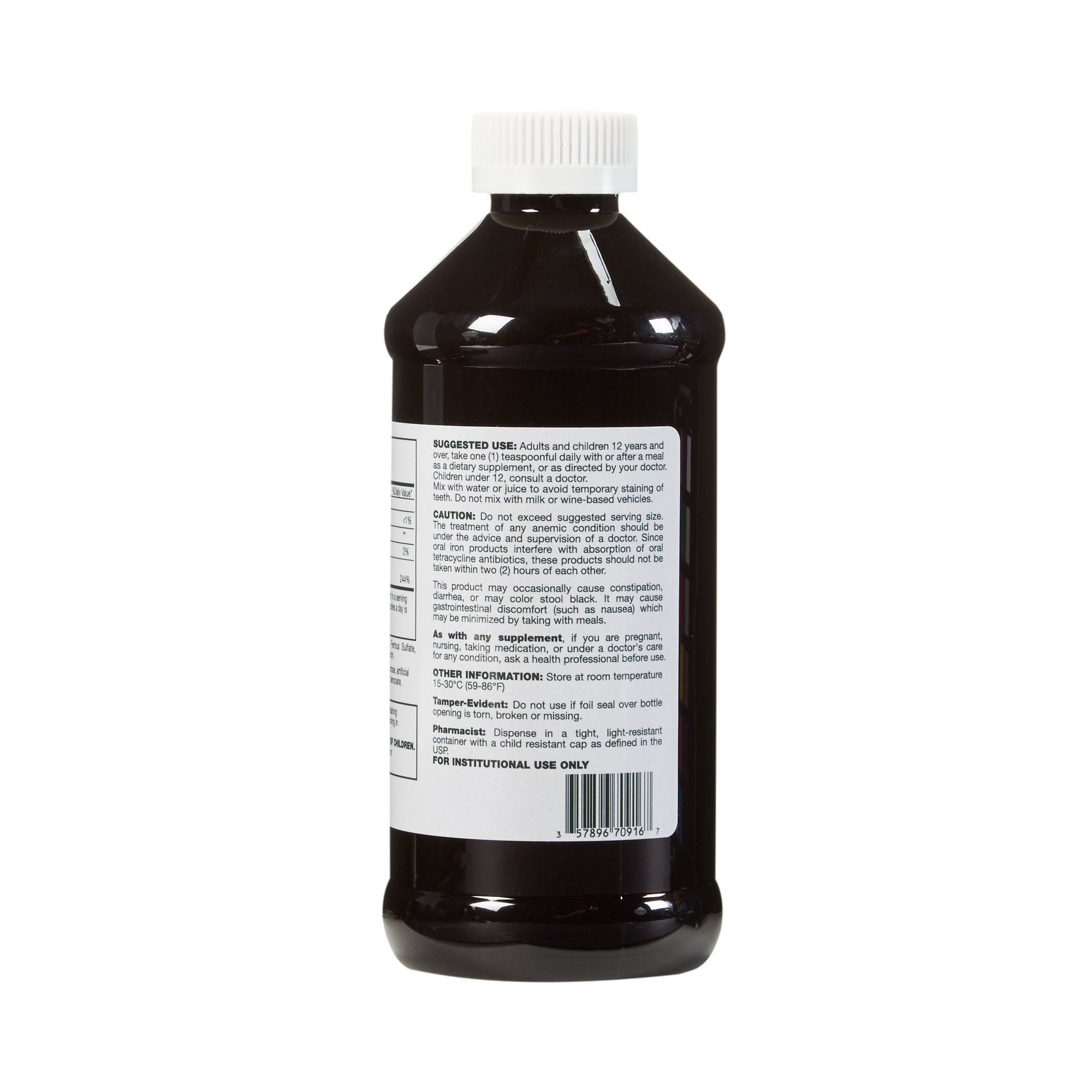 Mineral Supplement Geri-Care® Iron 220 mg Strength Liquid 16 oz. - image 7