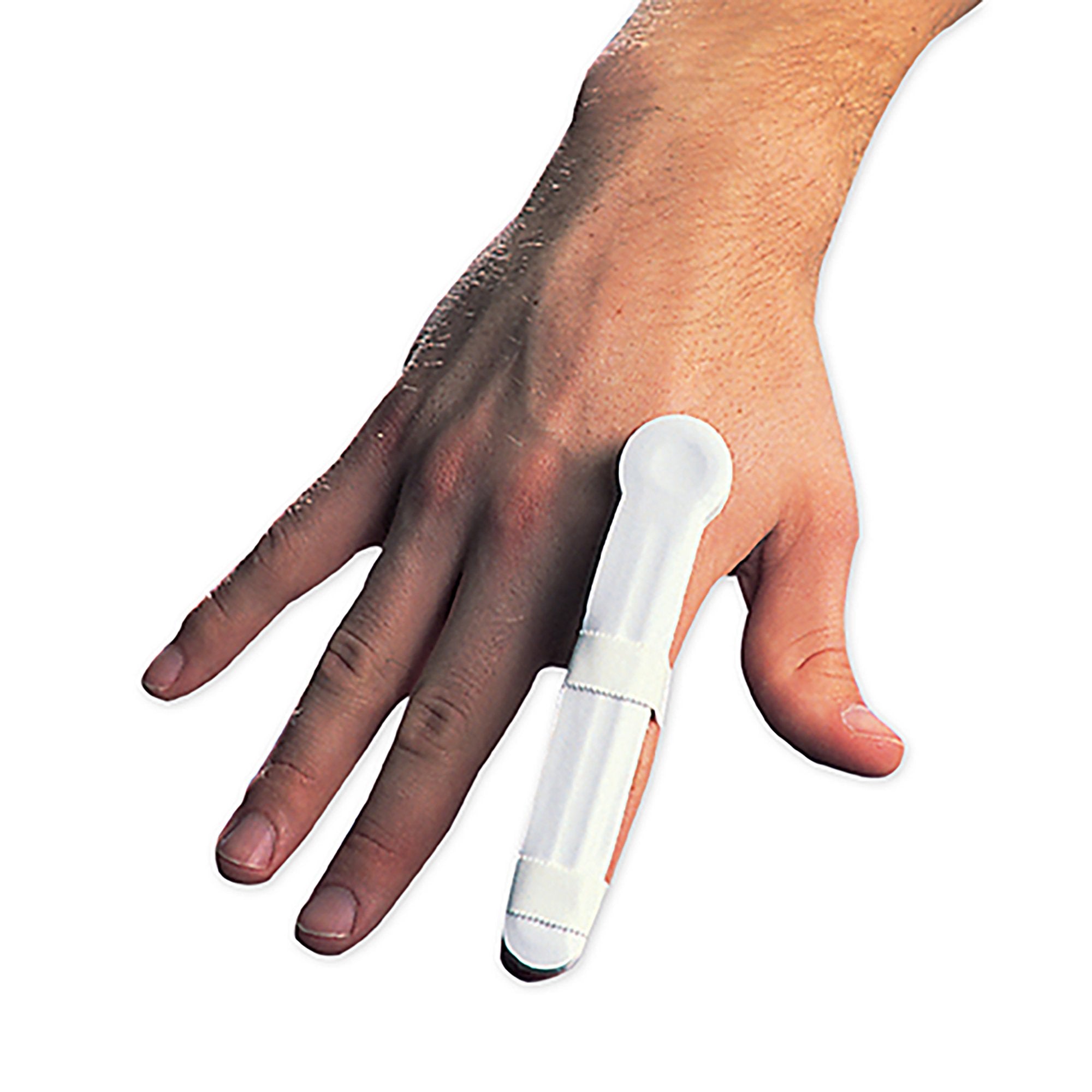 Finger Splint Plastalume® Adult Size AB-6 Without Fastening Left Hand White
