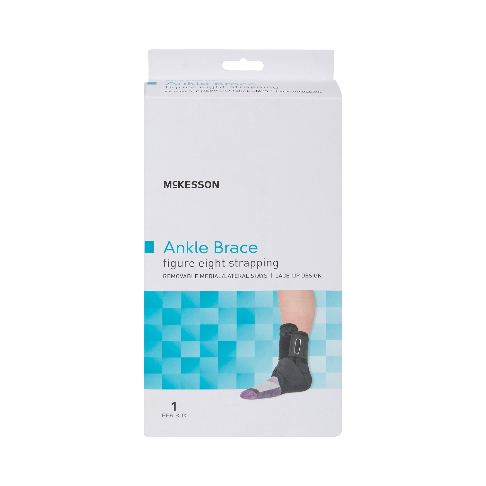 McKesson Low Profile Open Heel Open Toe Ankle Brace, Small (1 Unit)