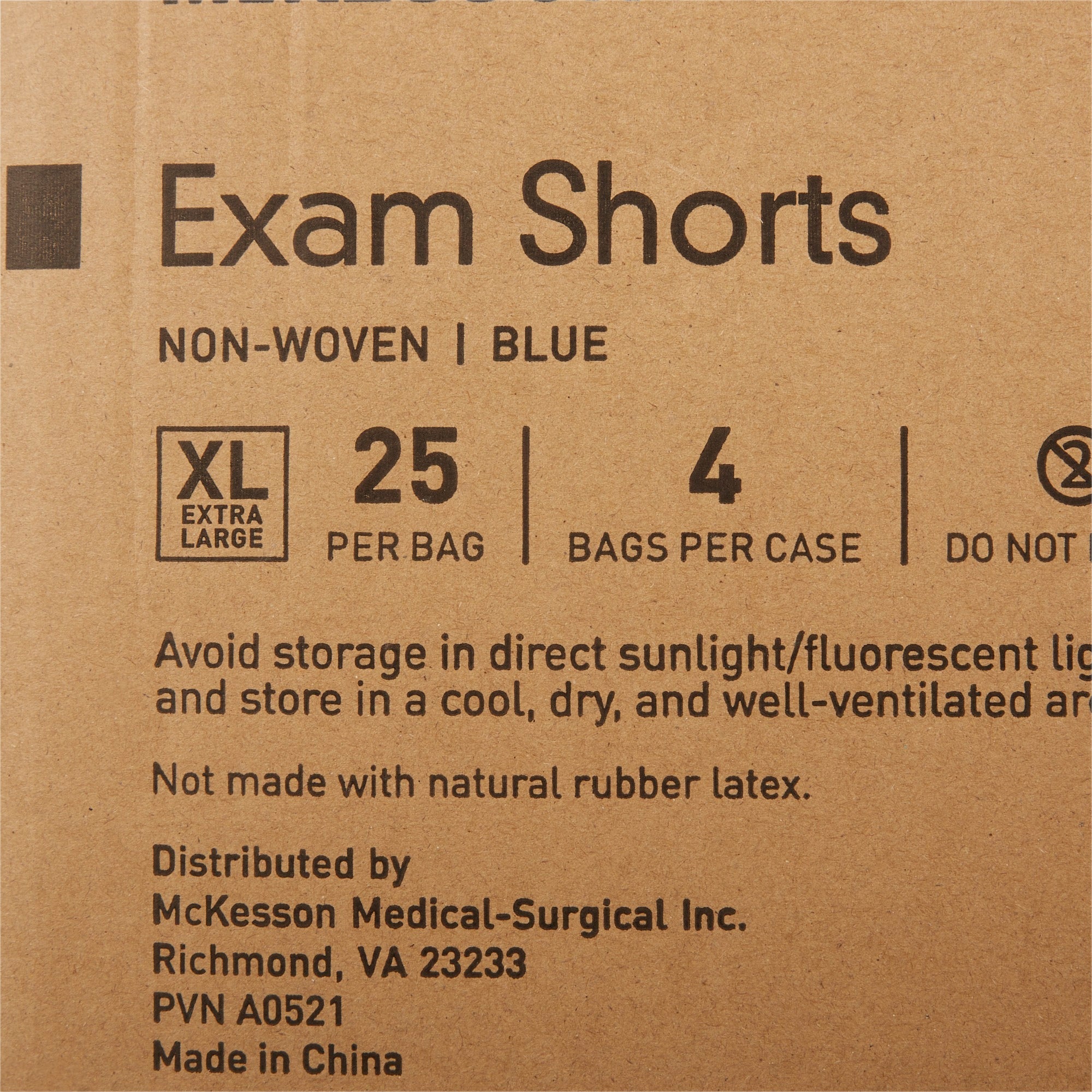 McKesson Patient Exam Shorts, X-Large (100 Units)