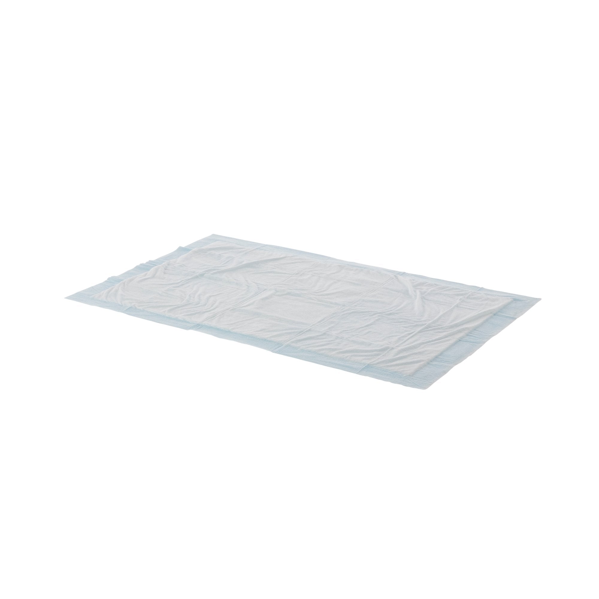 ProCare Incontinence Underpads: Moisture-Proof, Absorbent, 50-Pack, Blue