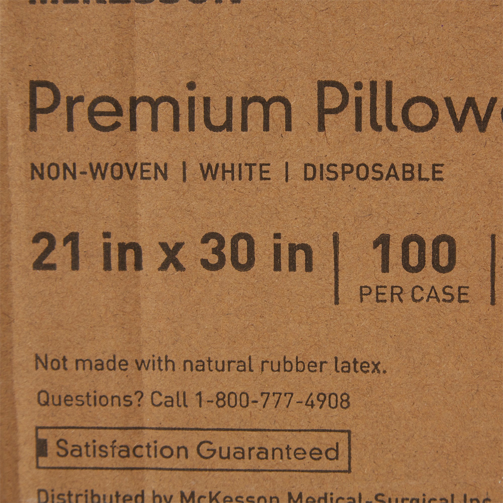 McKesson Nonwoven Standard Disposable Pillowcase, 21 x 30 Inch (100 Units)