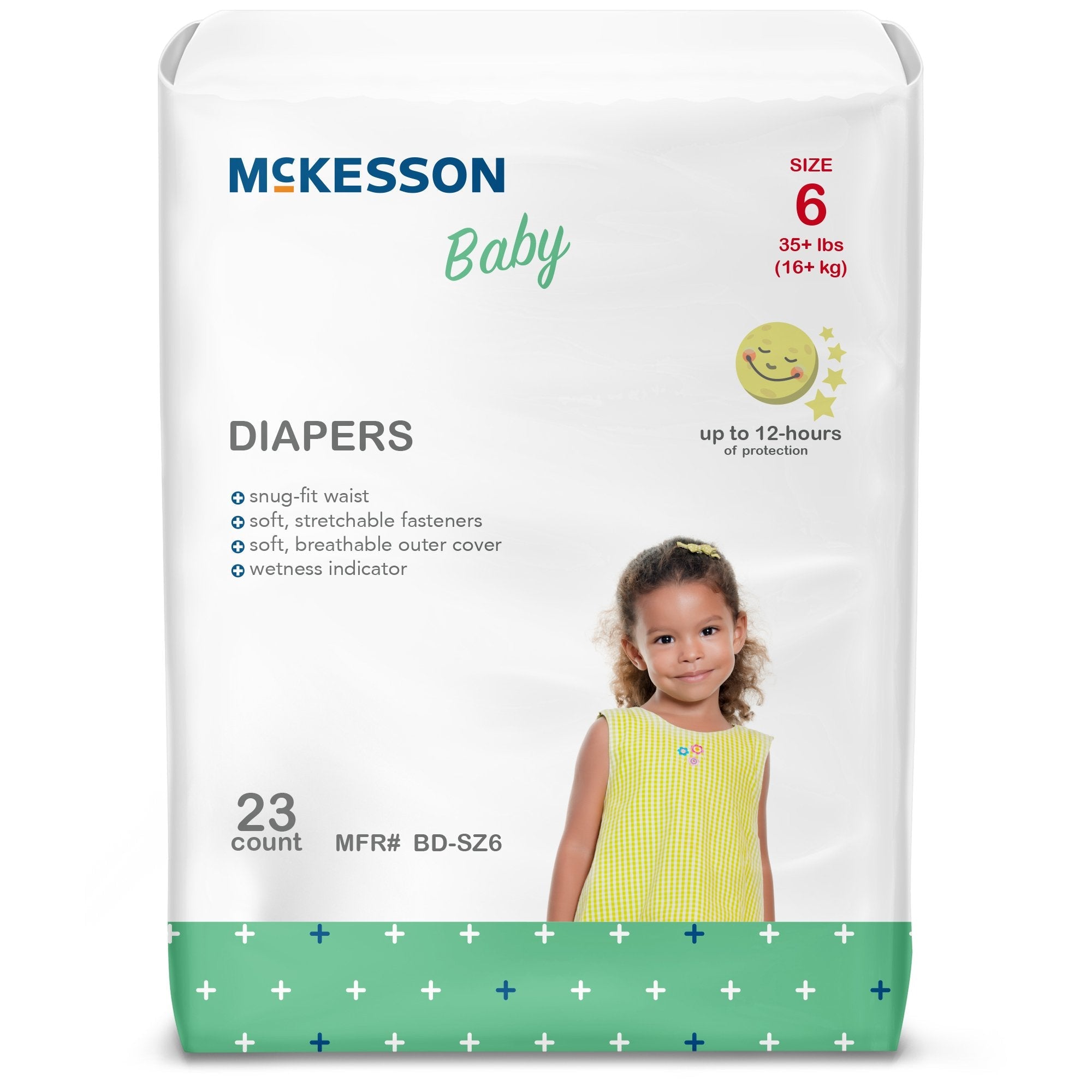 McKesson Baby Diaper, Size 6 (1 Unit)