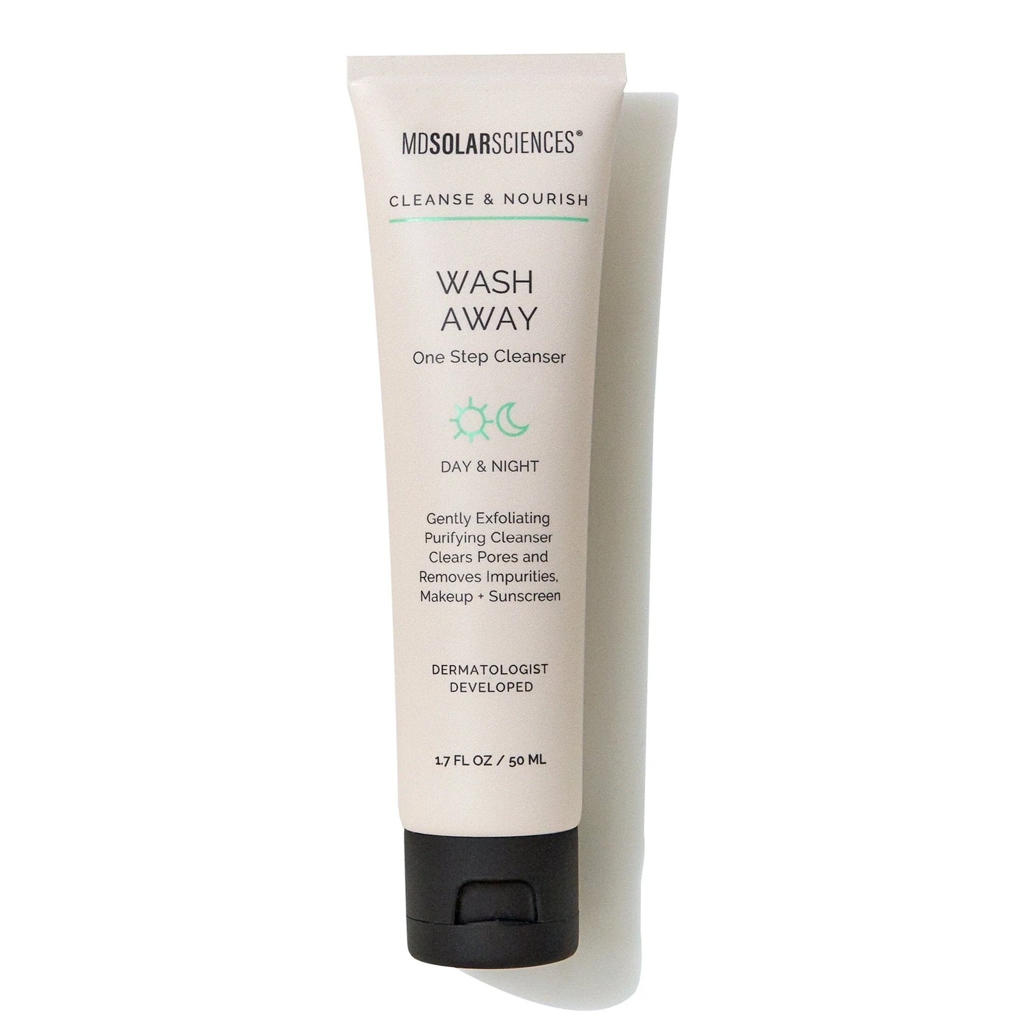 Facial Cleanser MDSolarsciences™ Wash Away Liquid 1.7 oz. Tube Unscented