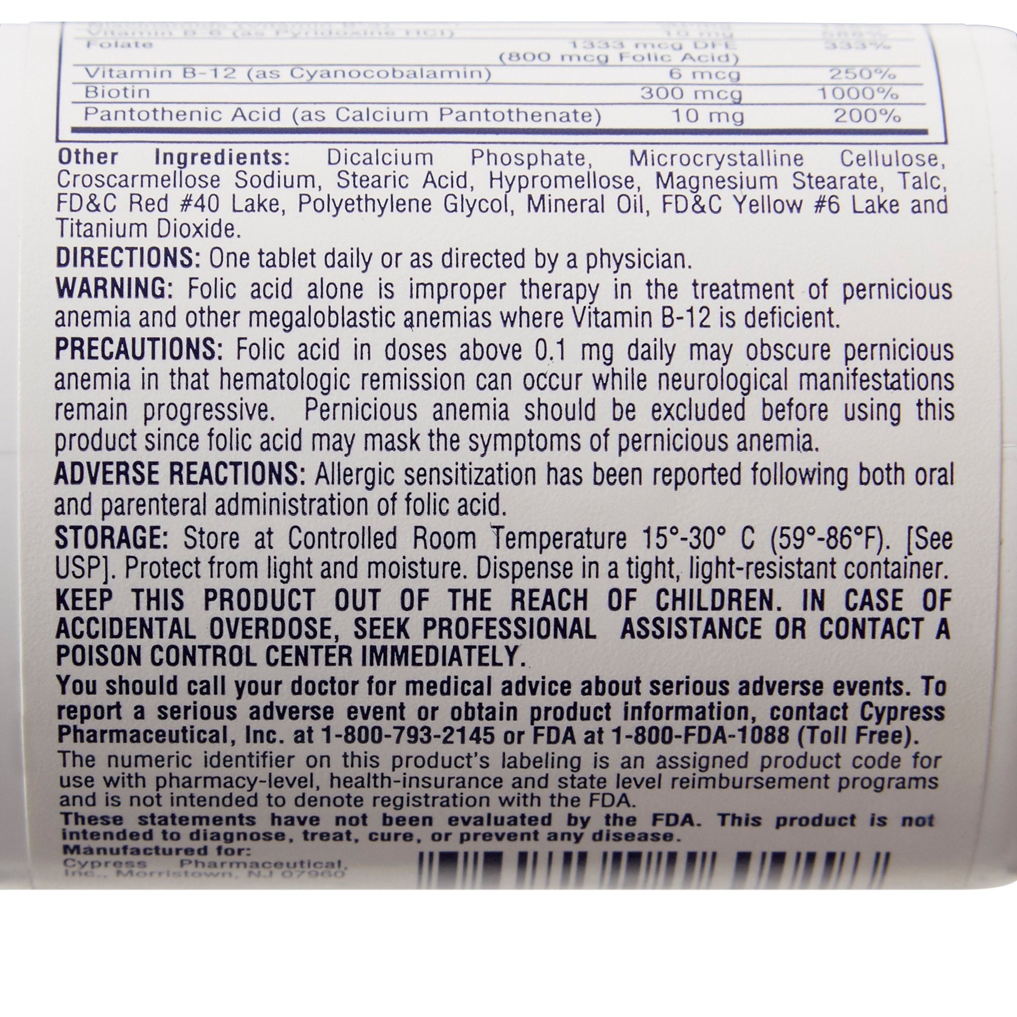 Rena-Vite Multivitamin Supplement (1 Unit)