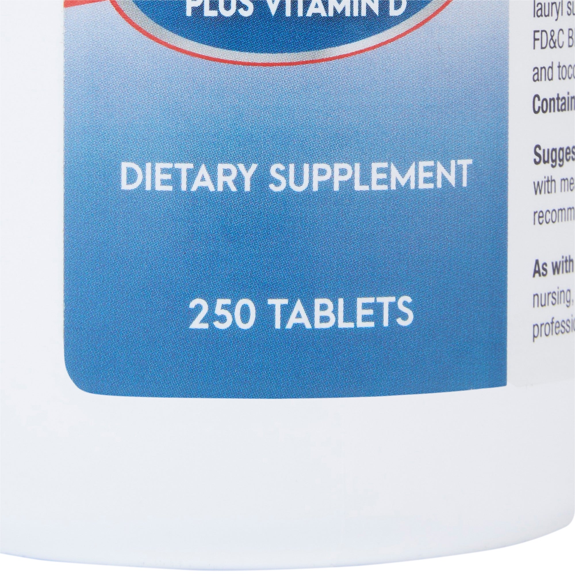 Joint Health Supplement Geri-Care® Oyster Shell 200 IU - 500 mg Strength Tablet 250 per Bottle - image 4