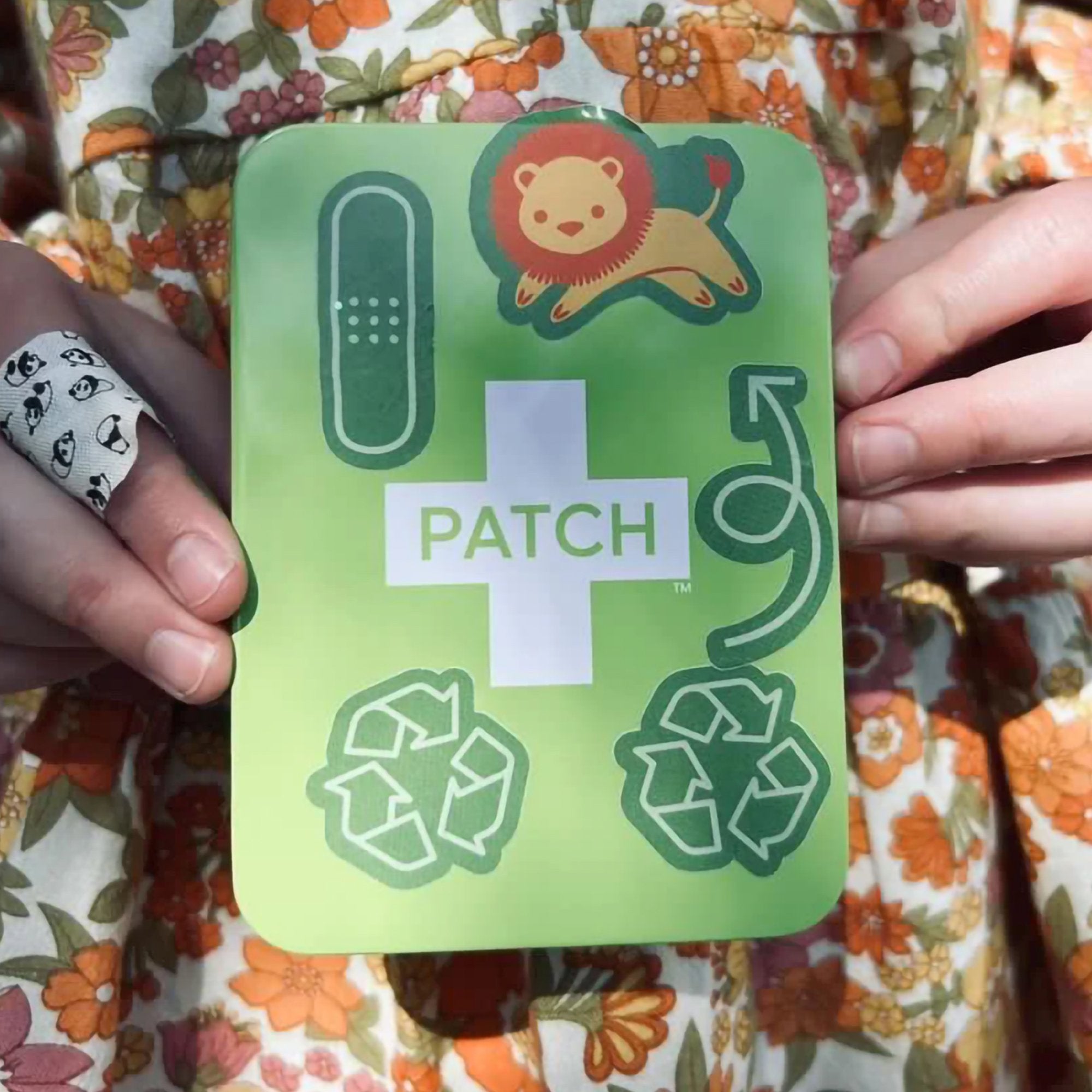 First Aid Kit PATCH™ Kids On-The-Go Tin Container - image 7