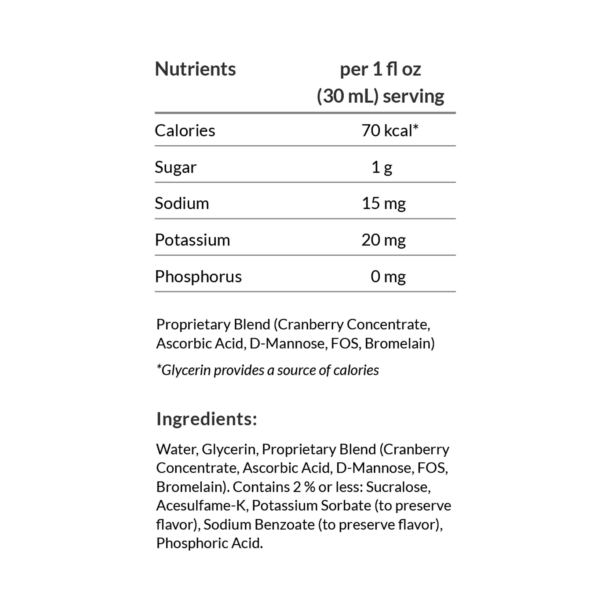 Oral Supplement UTI-Stat® Cranberry Flavor Liquid 1 oz. Individual Packet - image 3