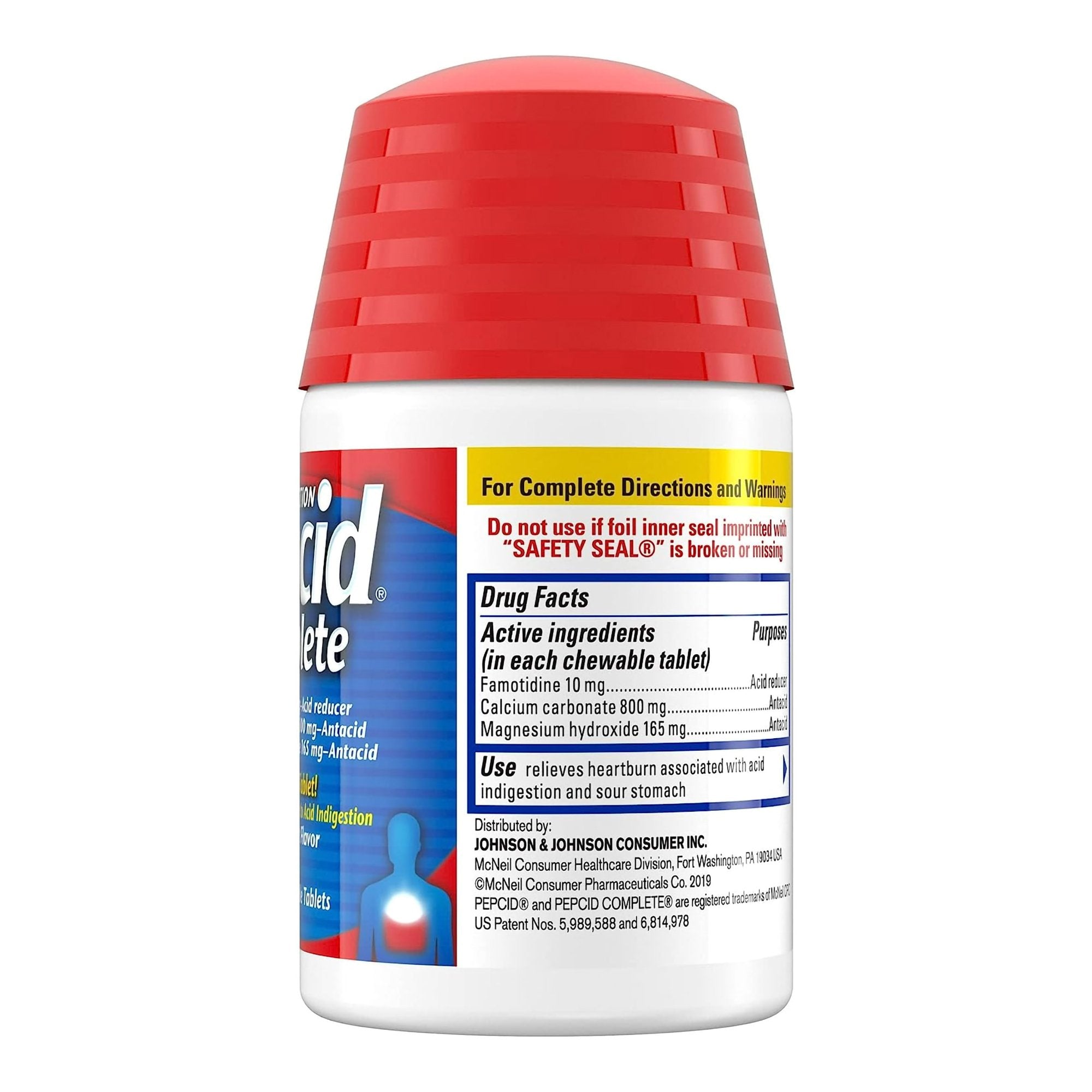 Antacid Pepcid® Complete 800 mg - 165 mg - 10 mg Strength Chewable Tablet 25 per Bottle - image 5