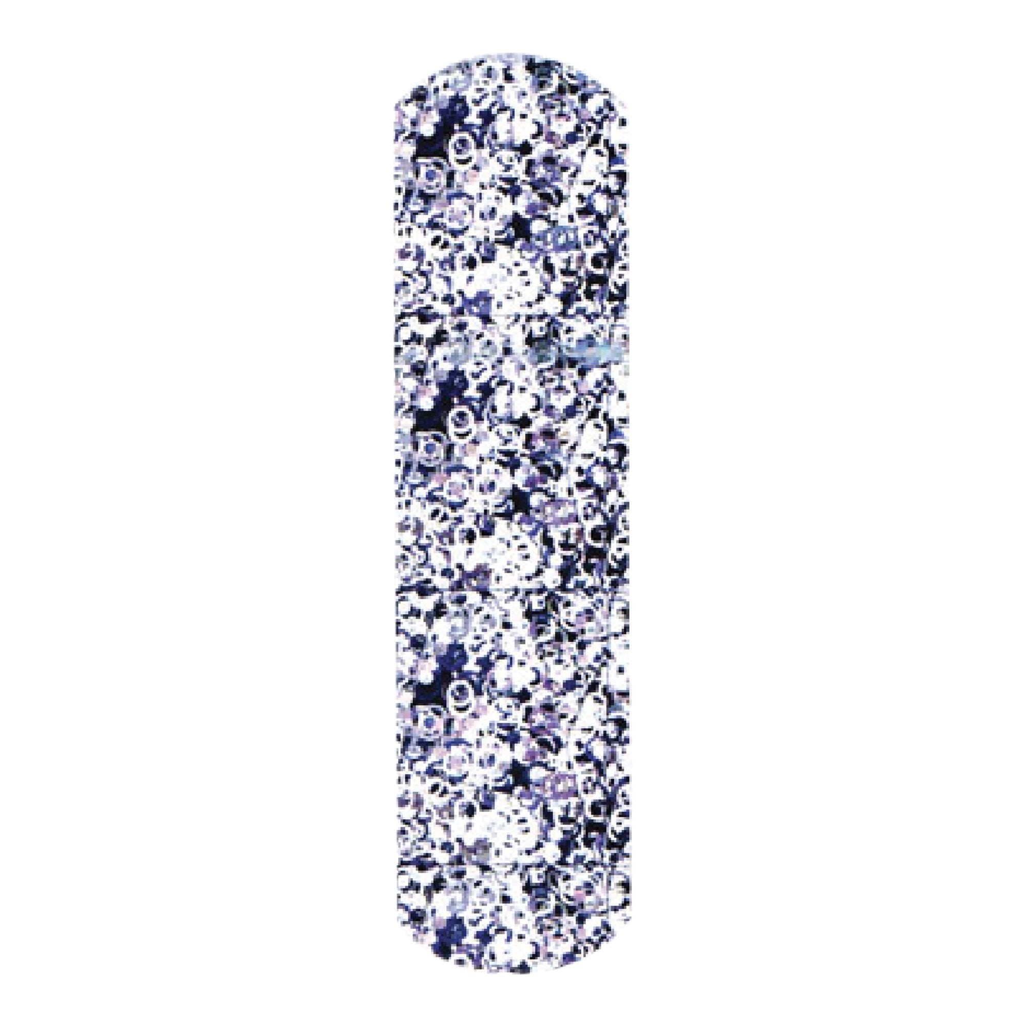 Glitter™ Stat Strip® Kid Design (Glitter Stars and Stripes) Adhesive Strip, 3/4 x 3 Inch (100 Units)