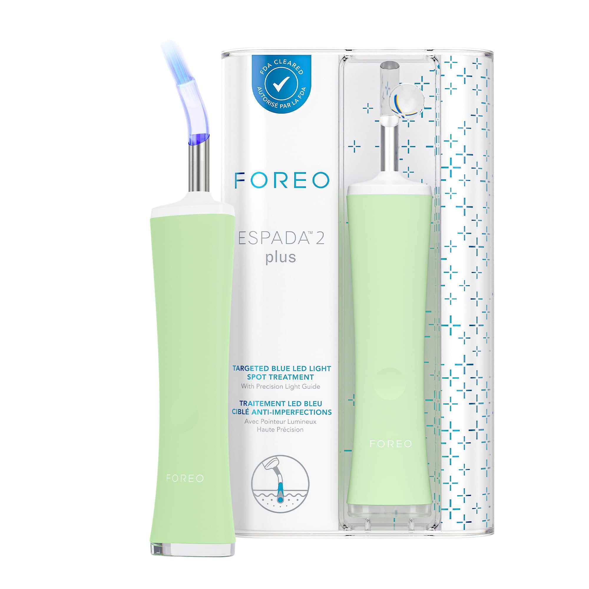 ESPADA™ 2 Plus Acne Therapy Device, Pistachio