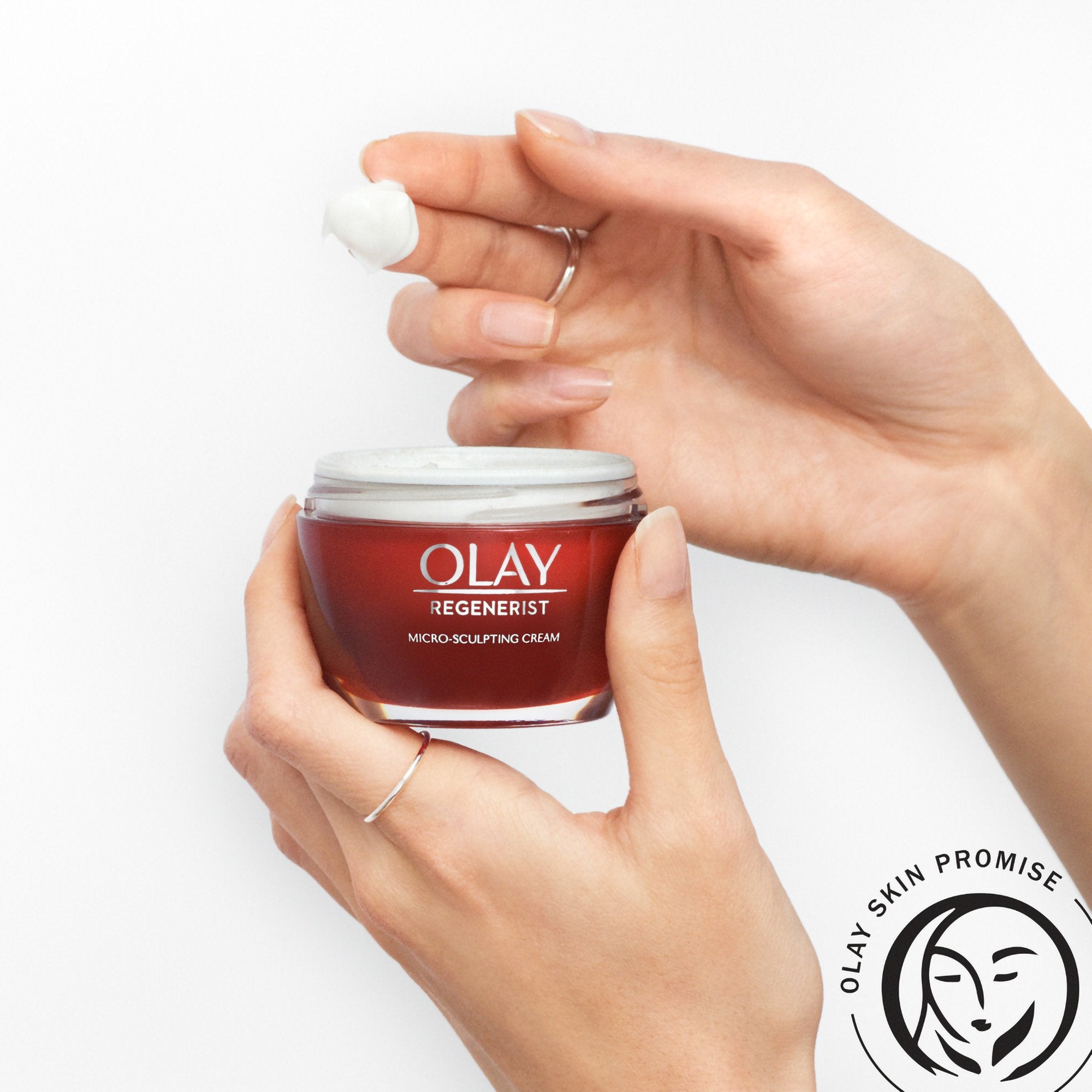 Facial Moisturizer Olay Regenerist Micro-Sculpting Cream 1.7 oz. Jar Scented Cream (1 Unit)
